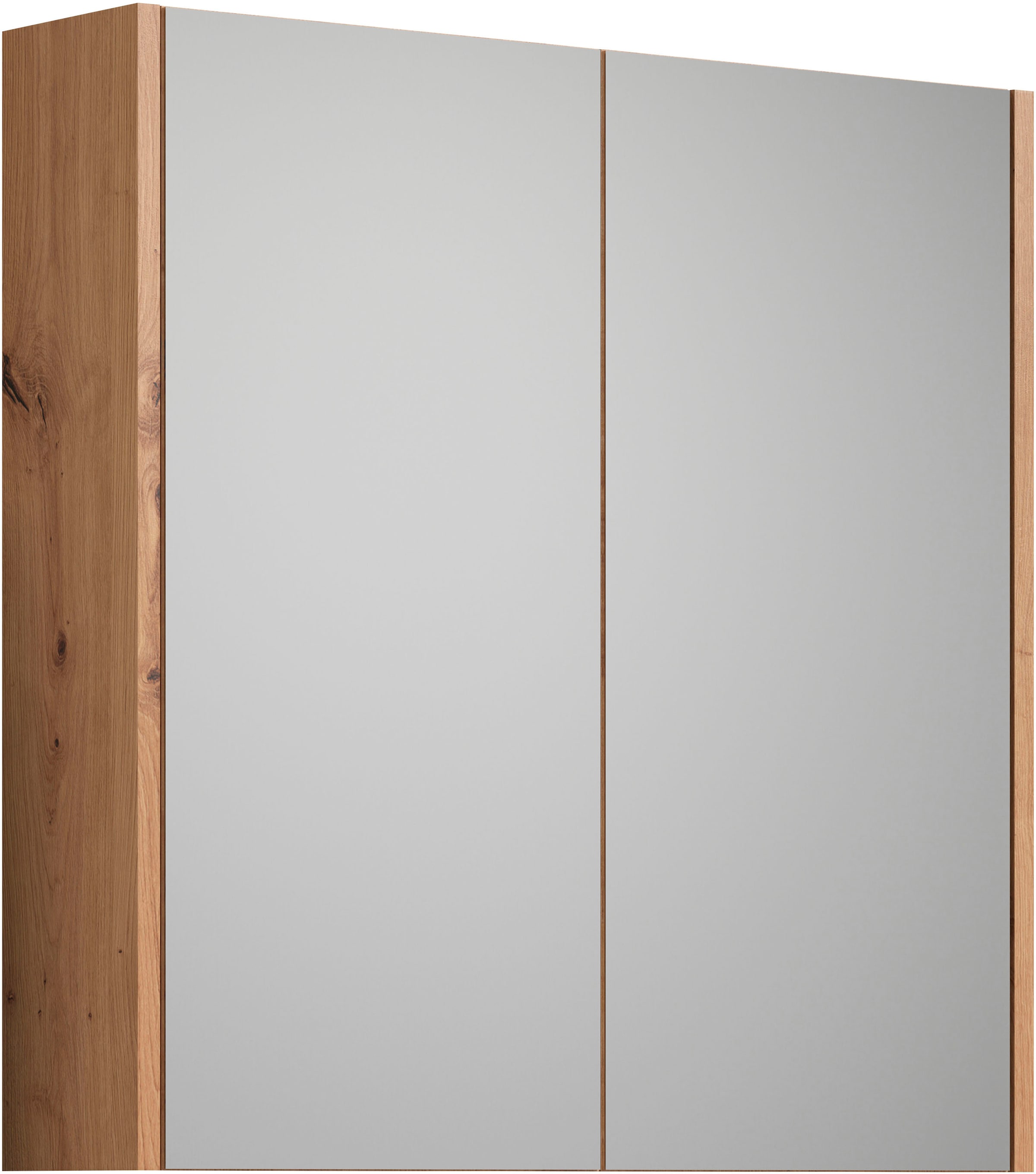 trendteam Spiegelschrank »Touch«, (1 XXL Holzoptik Einlegeböden, Garantie online Jahren 2 weiß braune Türen, / 2 | mit 69 cm, kaufen Breite St.), 3 matt