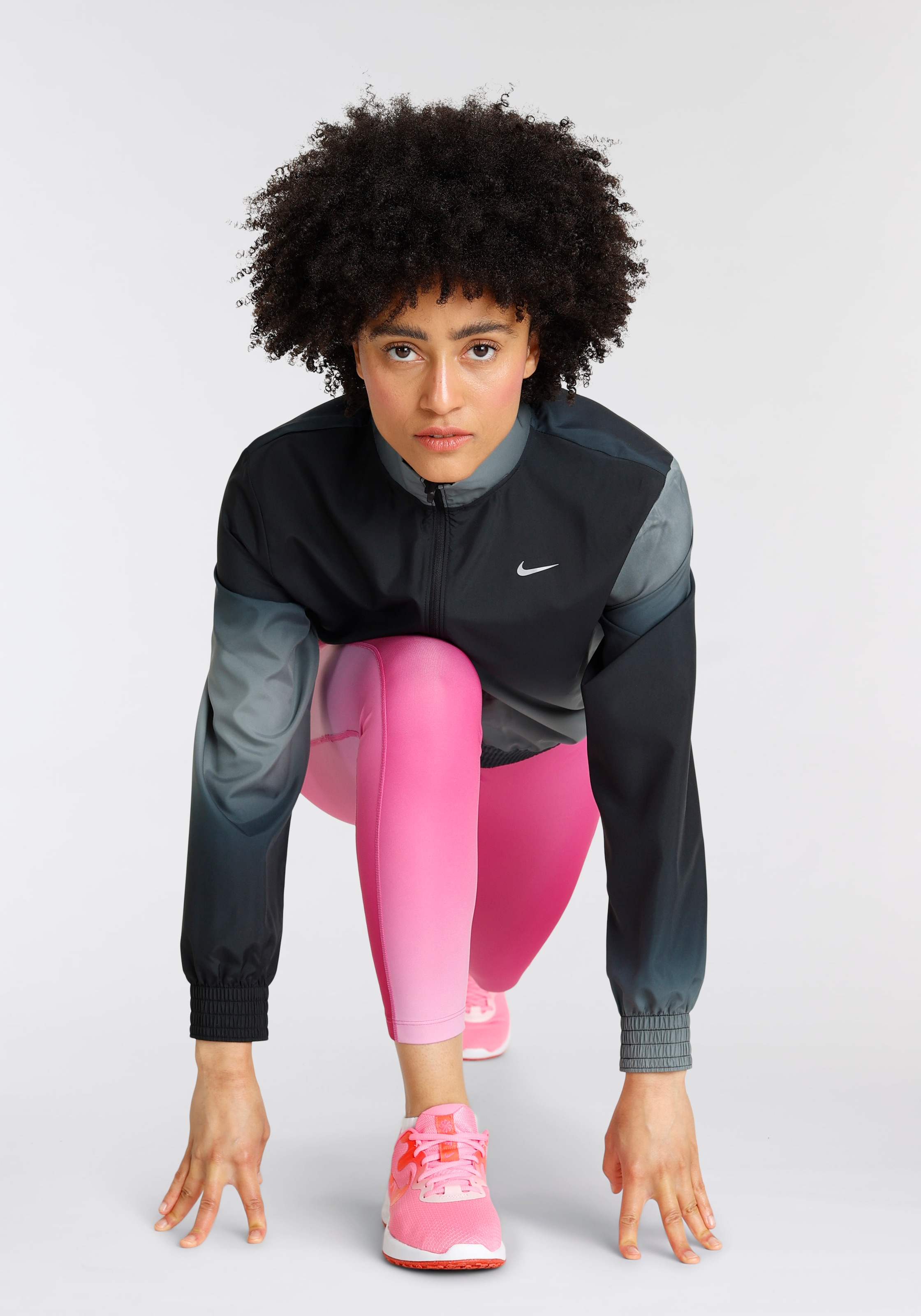 Nike Laufjacke »Dri-FIT Swoosh Run Women's Printed Running Jacket«