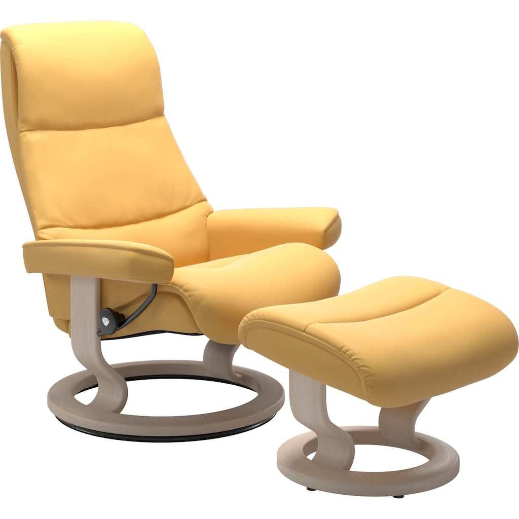 Stressless® Fußhocker »View«, mit Classic Base,Gestell Whitewash