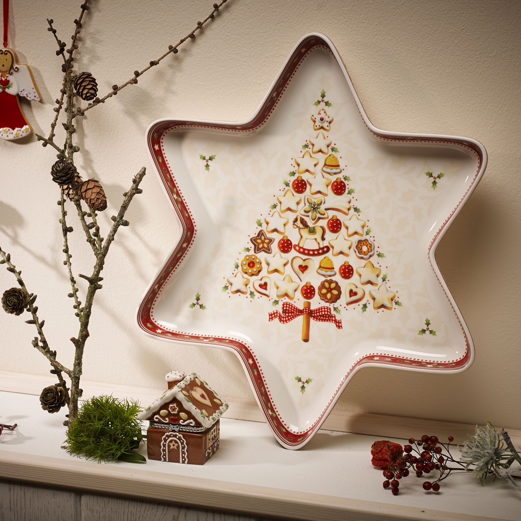 Villeroy & Boch Schale »Sternschale Winter Bakery Delight 1000 ml bunt«