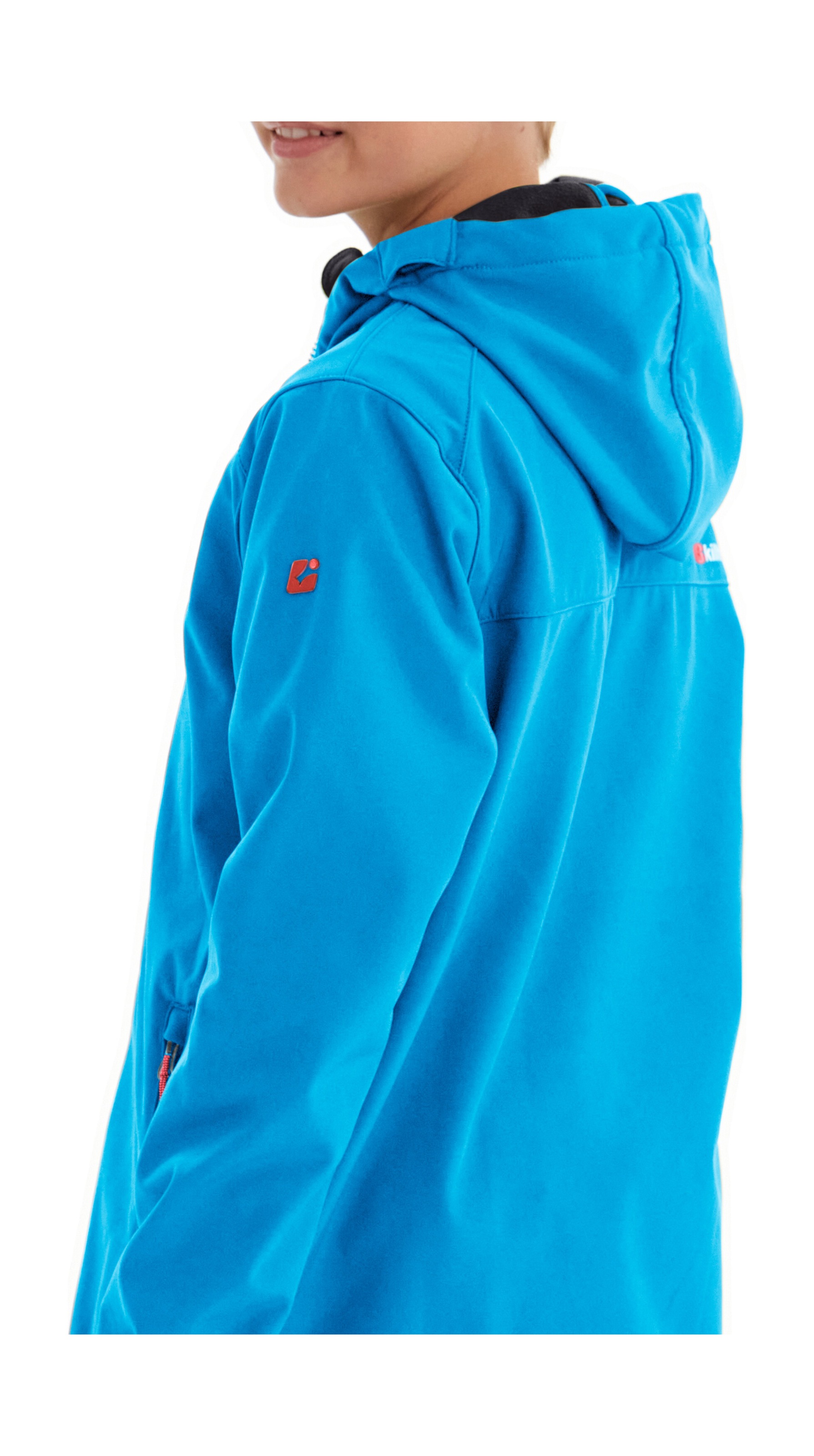 Killtec Softshelljacke »Boys Softshelljacke«, Wasserabweisende Softshelljacke mit Kapuze, Fleece und PFAs-frei