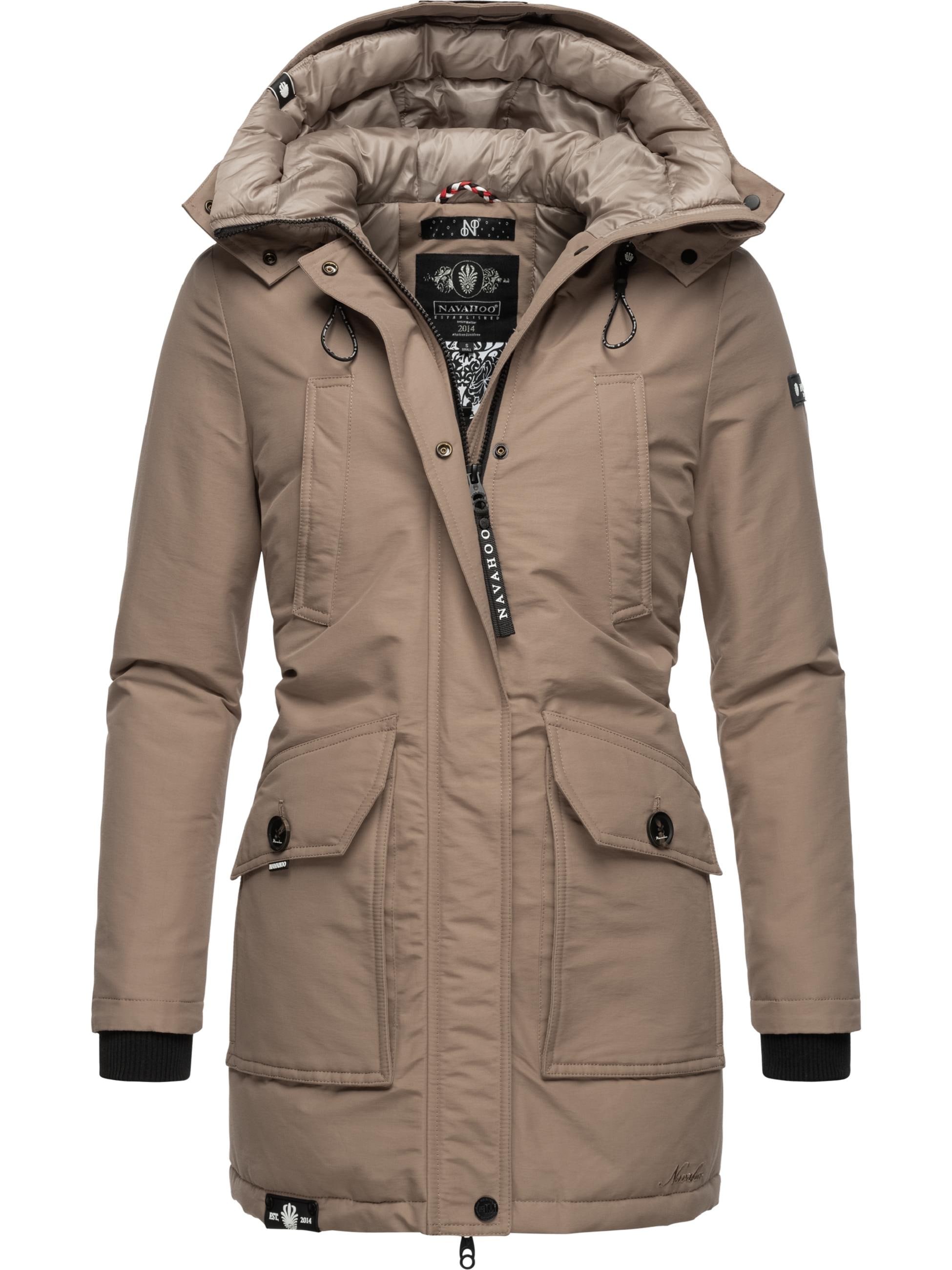 Navahoo Winterjacke »Winterjacke Blizzardstorm«, mit Kapuze