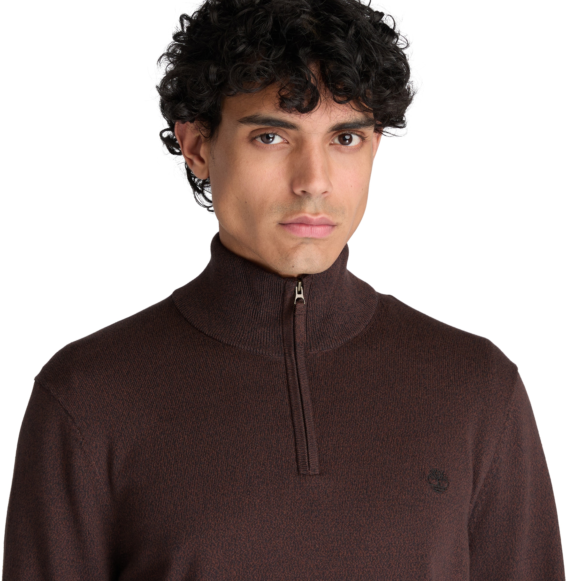 Timberland Sweatshirt »WILLIAMS RIVER - Cotton 1/4 Zip Swe«, mit 1/4-Zip-Verschluss, aus Baumwolle, auch in großen Größen

