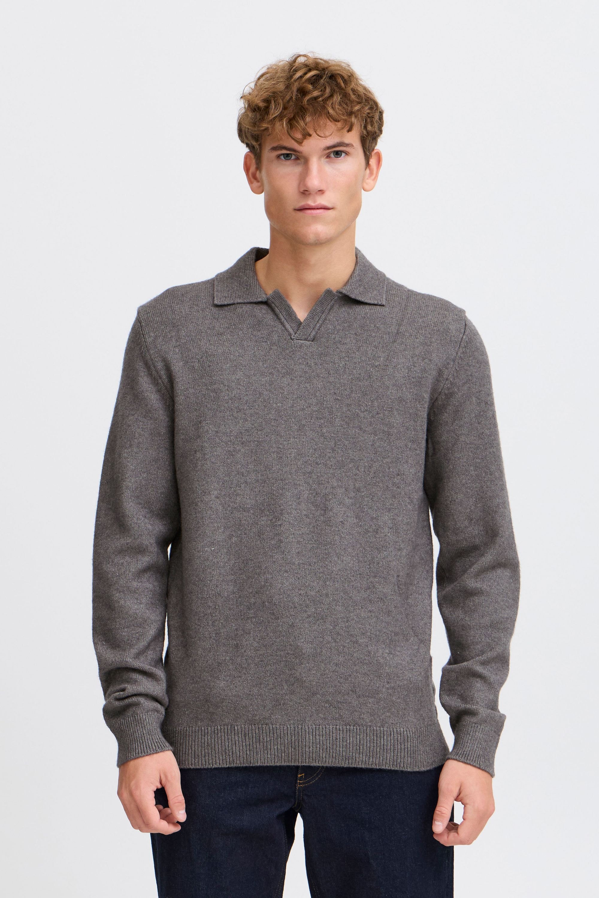 Casual Friday Strickfleece-Pullover »Strickpullover CFKarl«