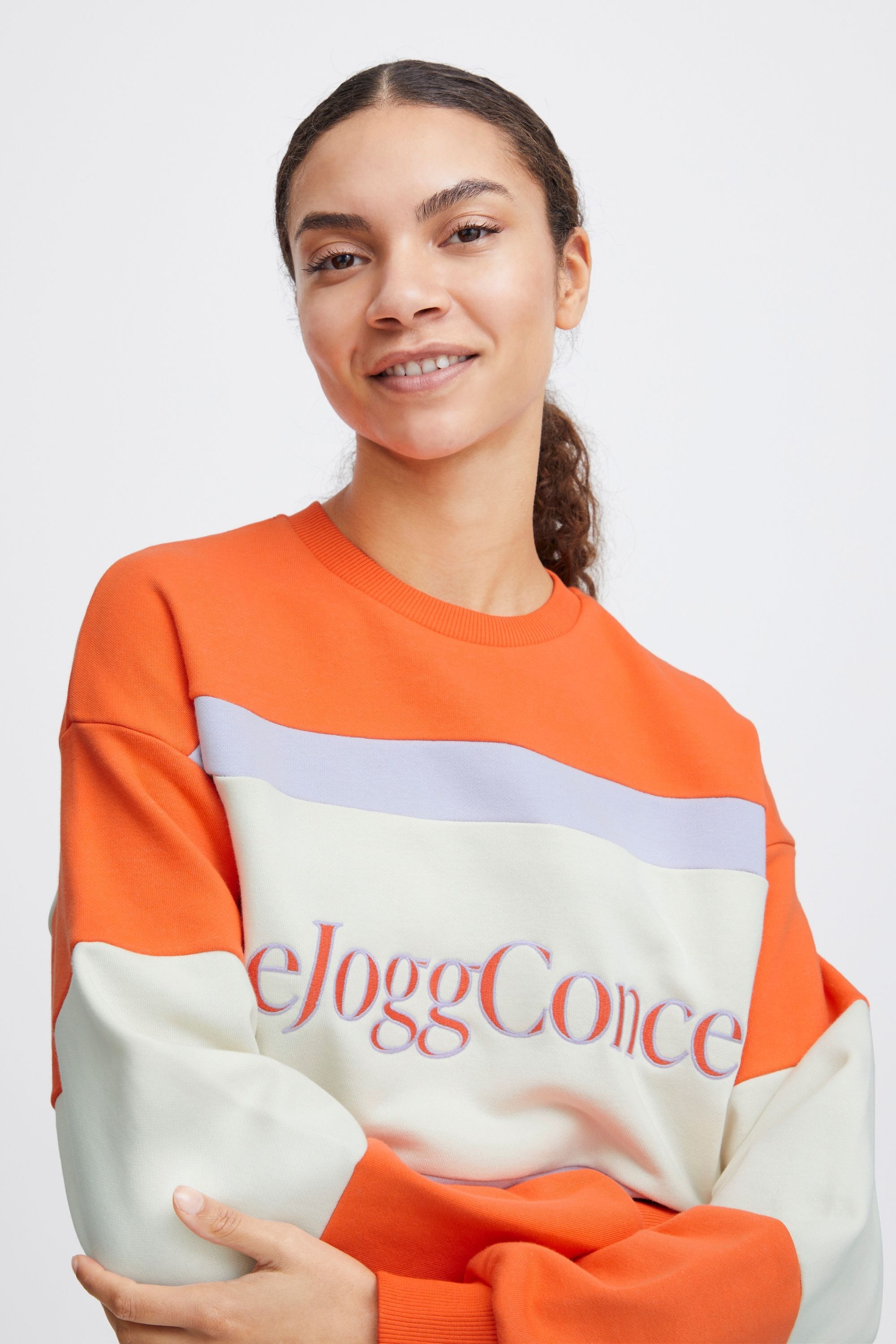 TheJoggConcept Sweatshirt »Ajourpullover JCSaki«