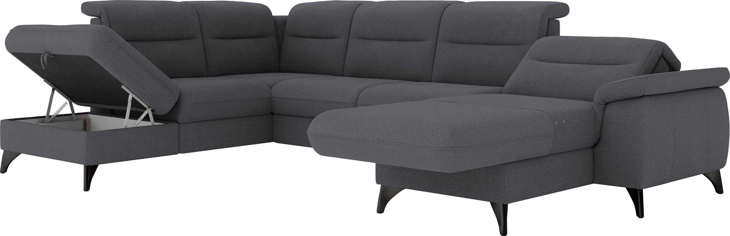 sit&more Wohnlandschaft »Astoria U-Form«, wahlweise mit motorischer Relaxfunktion