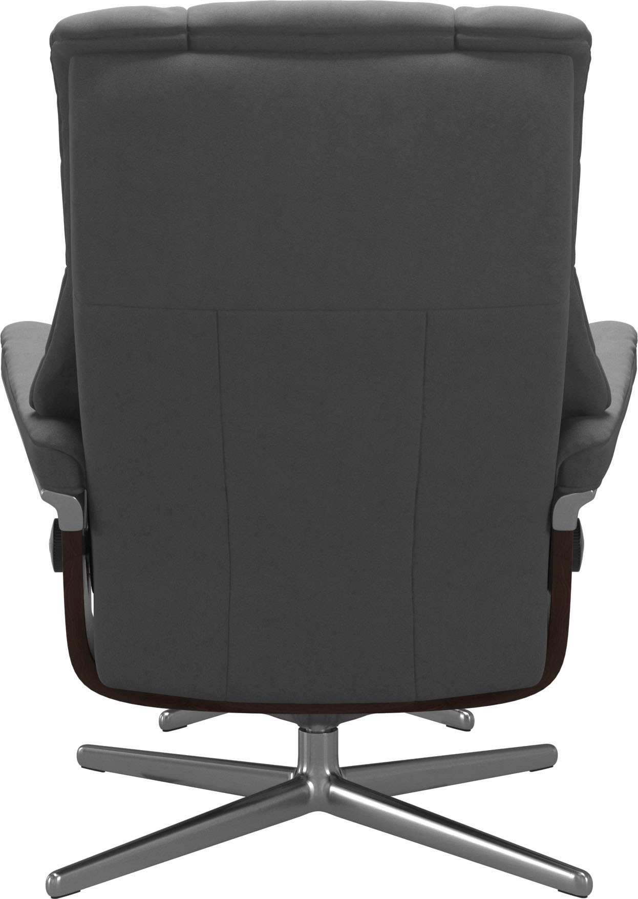 Stressless® Fußhocker »Mayfair«, mit Cross Base, Größe S, M & L, Holzakzent Braun