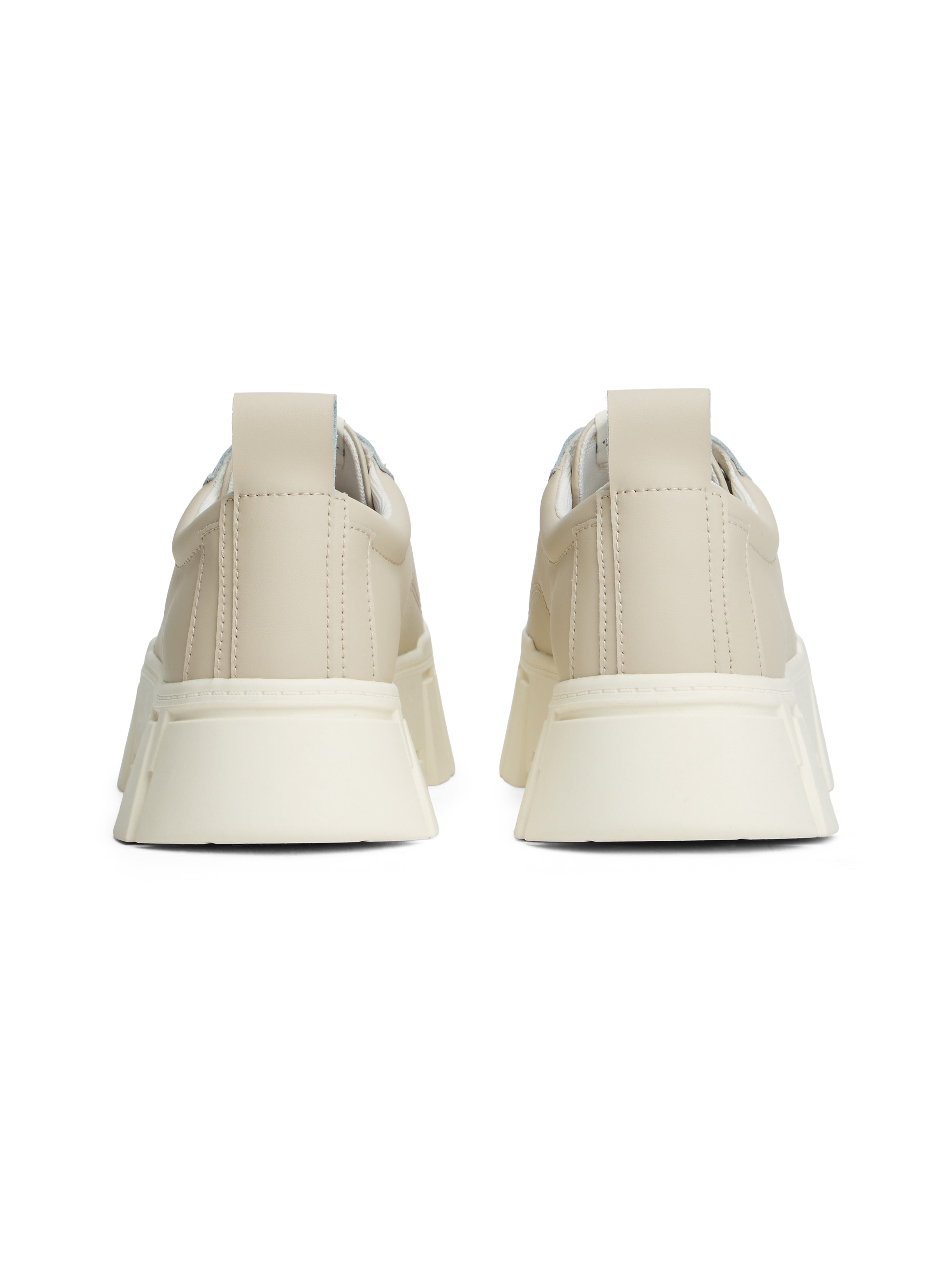 Tommy Jeans Plateausneaker »TJW VULC FLATFORM LEATHER«  , Freizeitschuh, Halbschuh, Schnürschuh mit dezenten Ziernähten