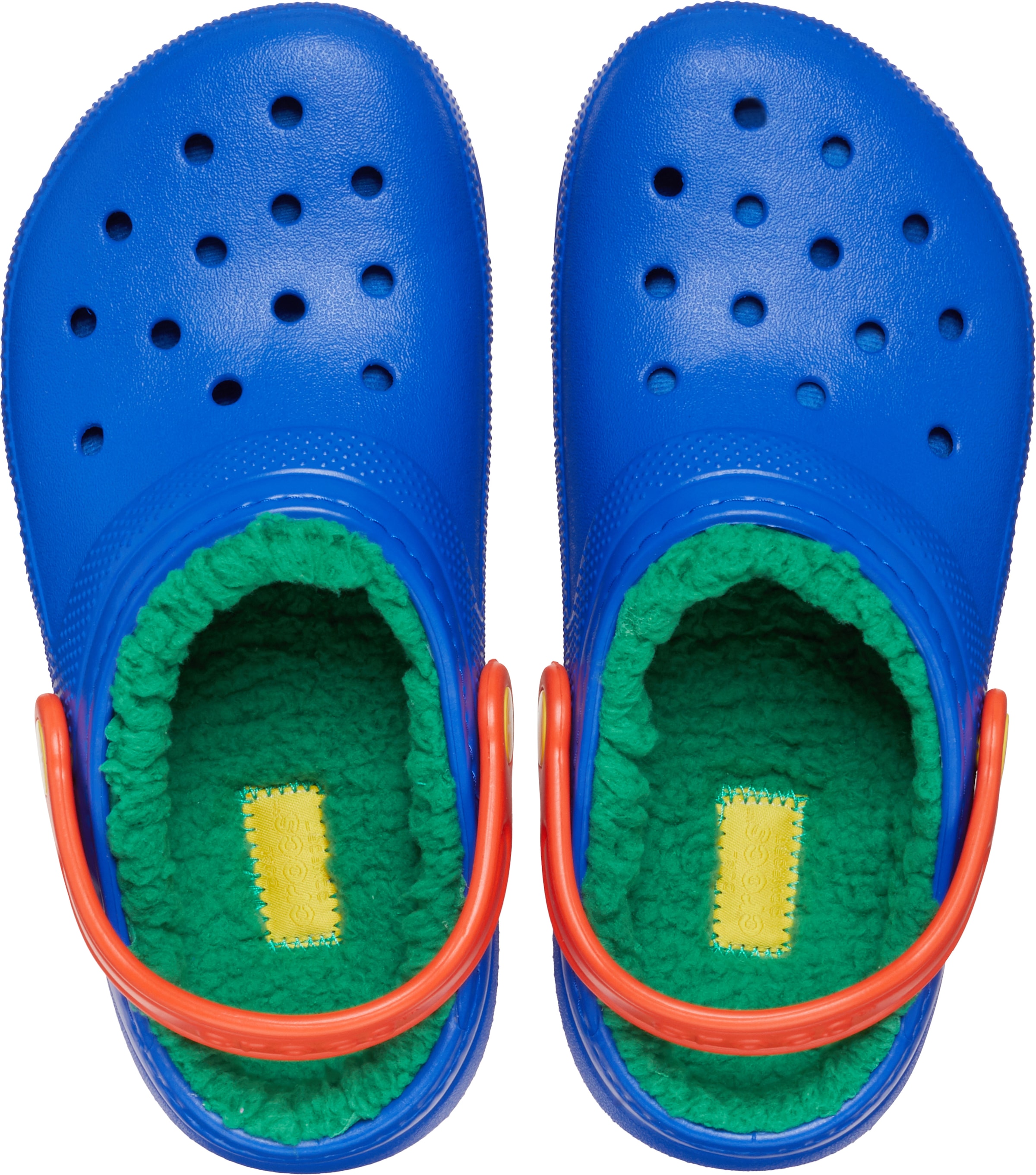 Crocs Hausschuh »Classic Lined Clog K«, Winterschuh, Pantoffel, Hausschuh mit schwenkbarem Fersenriemen