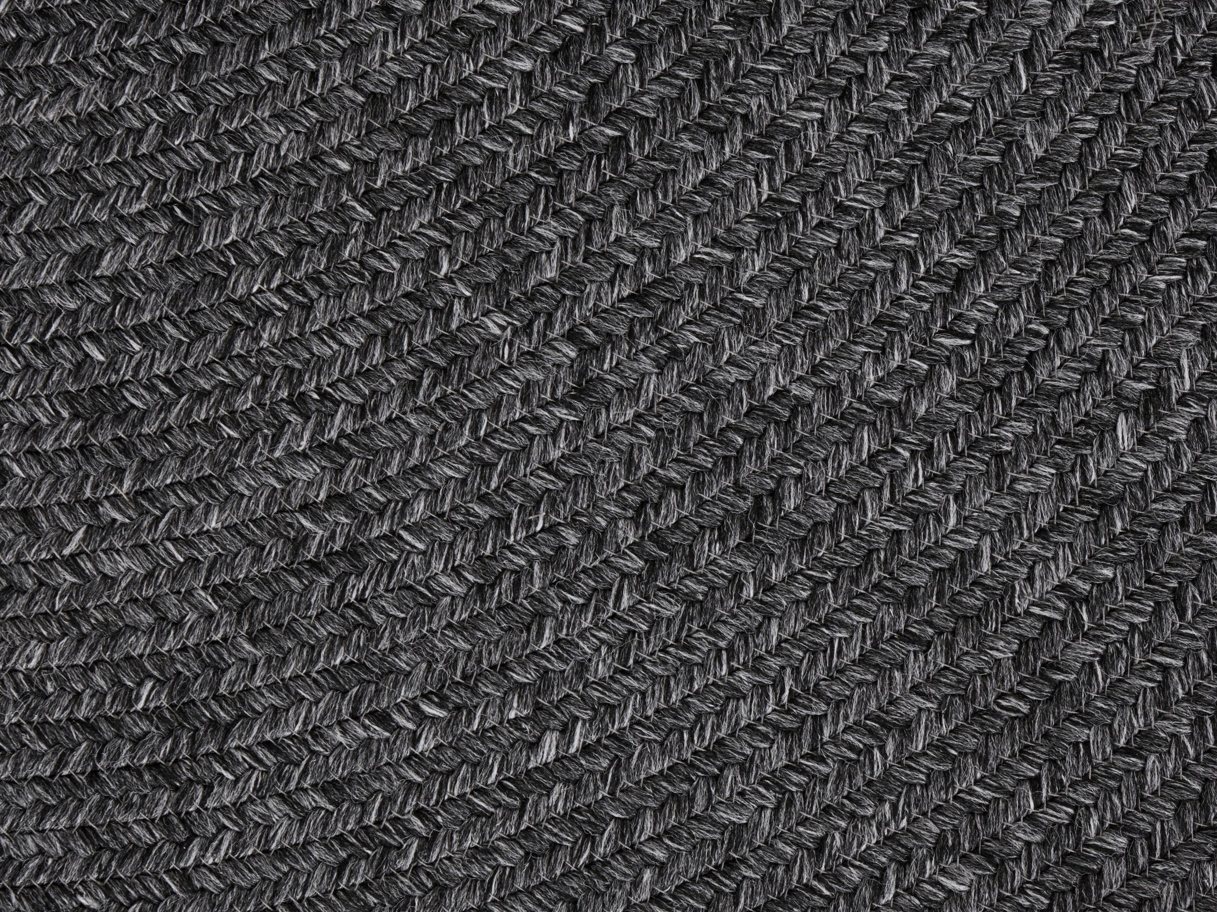 HANSE Home Teppich »Trenzado«, rund, 10 mm Höhe, In- & Outdoor, Handmade-Look, Gewebt, Wetterfest, Balkon, Wohnzimmer