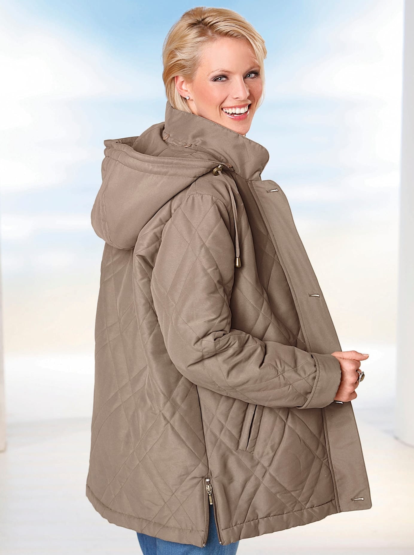 Classic Basics Outdoorjacke, mit Kapuze