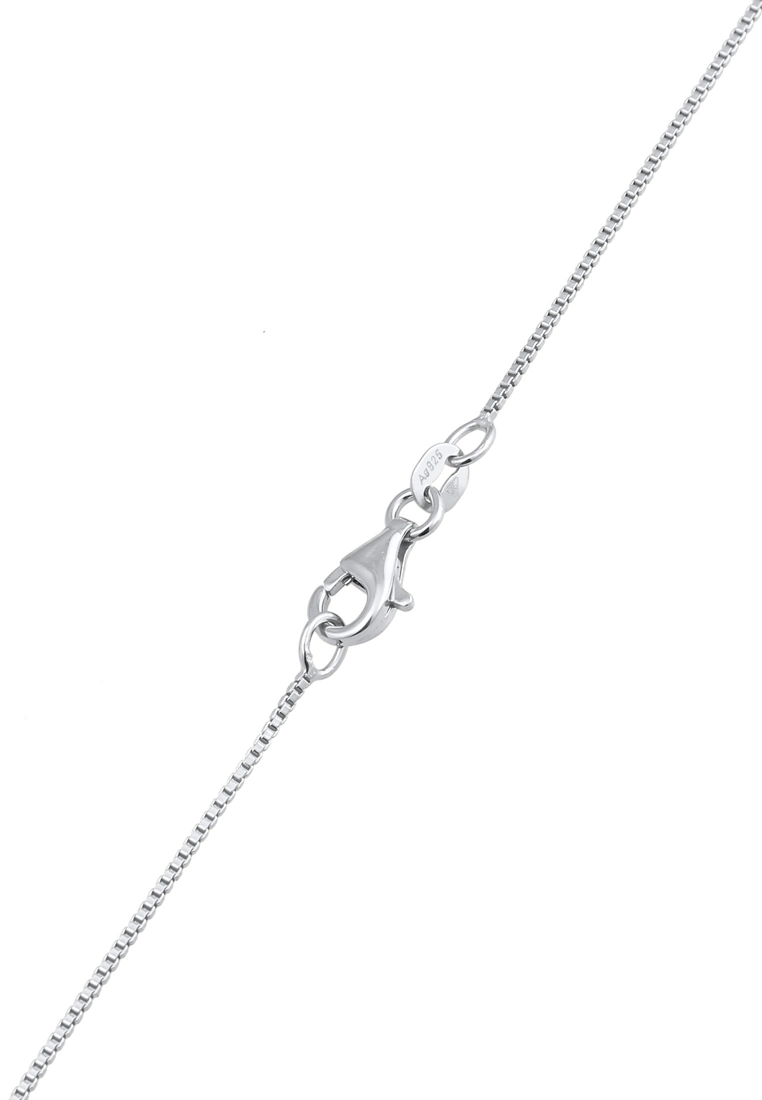 Elli Lange Kette »Halskette Stab Symbol Geo Layer Cool 925 Silber«