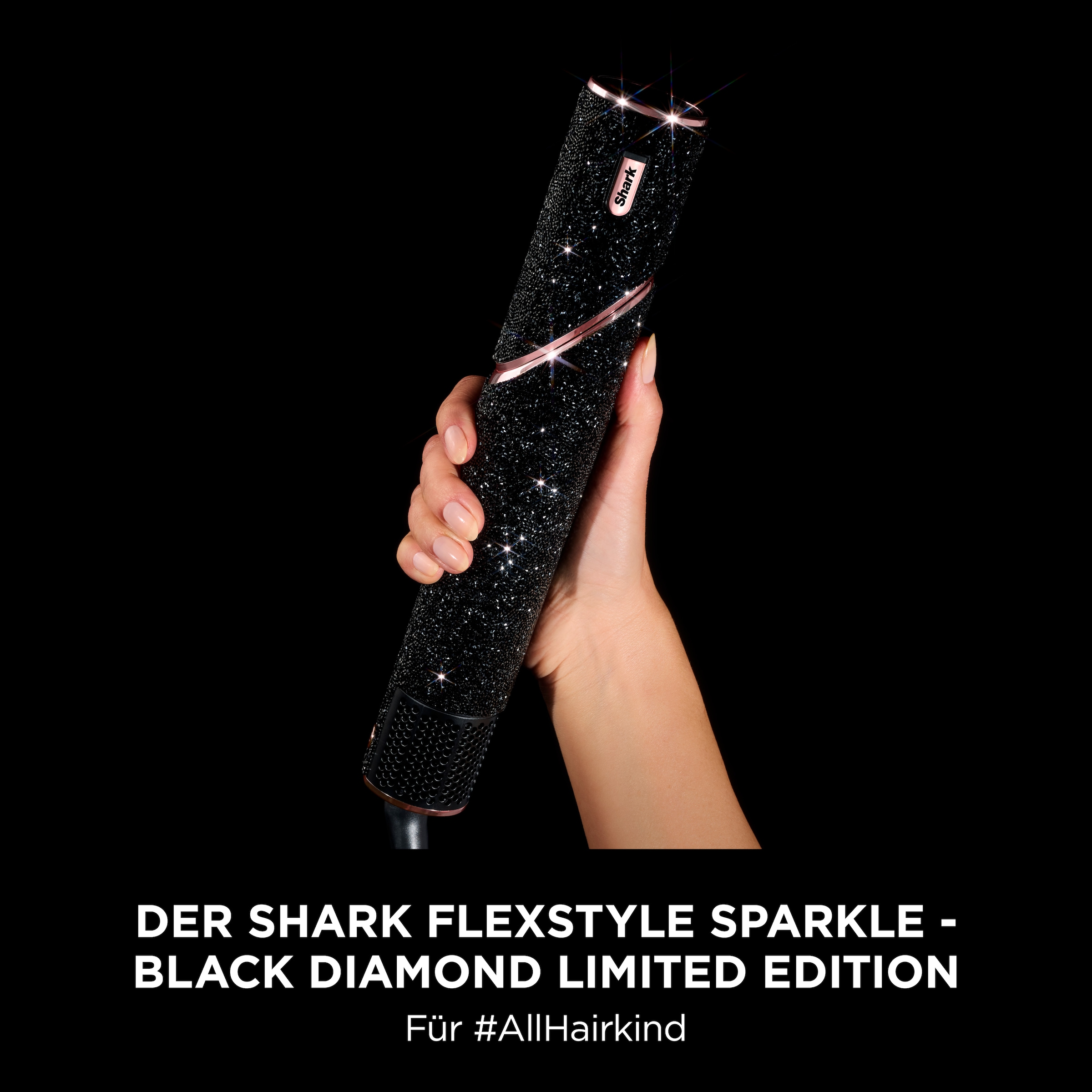 Shark Multihaarstyler »FlexStyle 5-in-1 Haarstyler und -trockner - Black Diamond HD446JBEU«, 5 Aufsätze, Mit einer Drehung vom leistungsstarken Haartrockner zum Styler