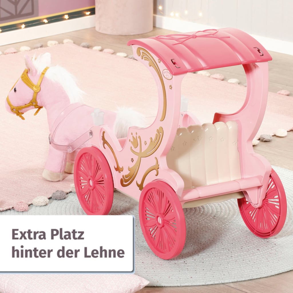 Baby Annabell Puppenkutsche »Little Sweet Kutsche & Pony«, mit Lichteffekten