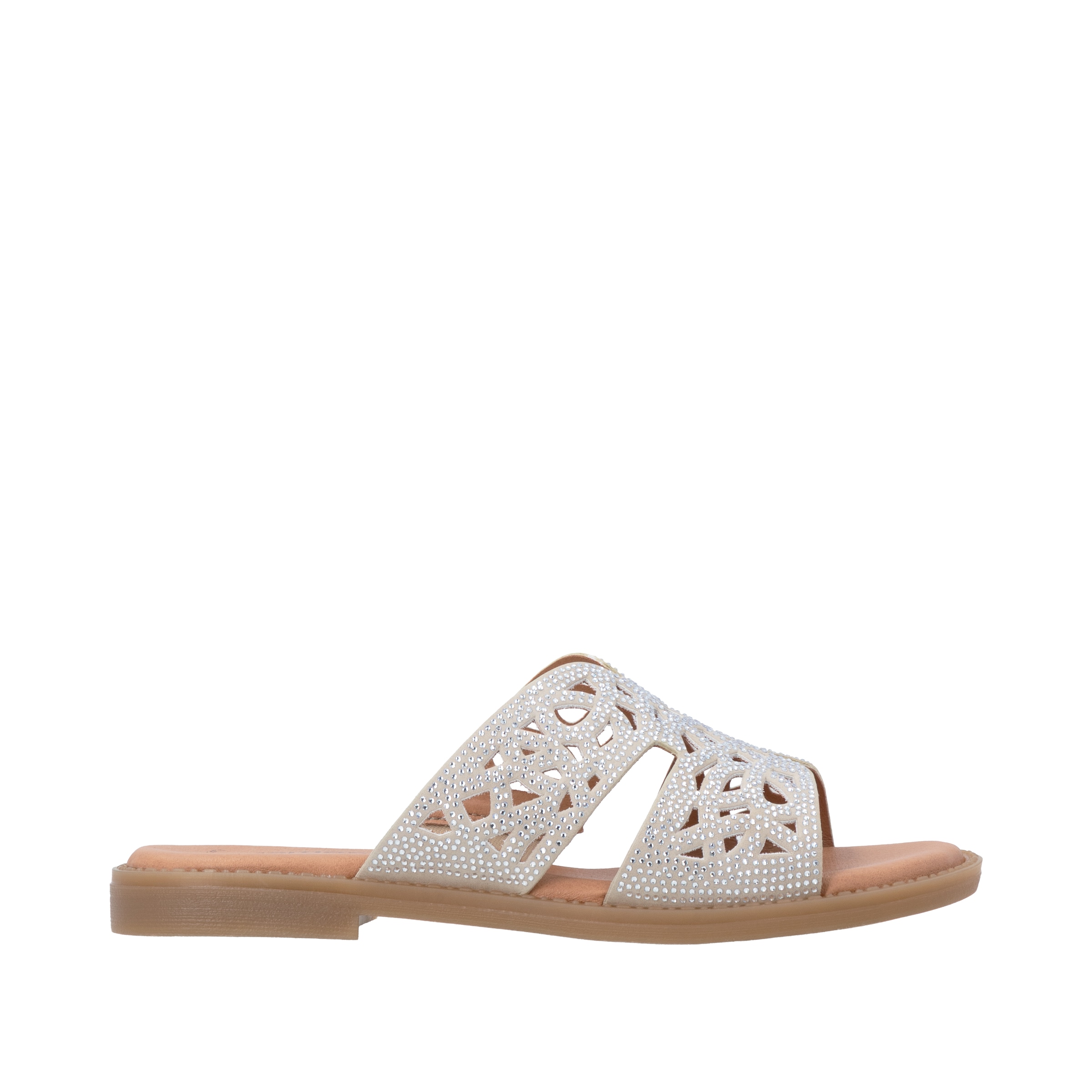 Remonte Pantolette  Sommerschuh mit Glitzersteine und Feel Soft-Ausstattung