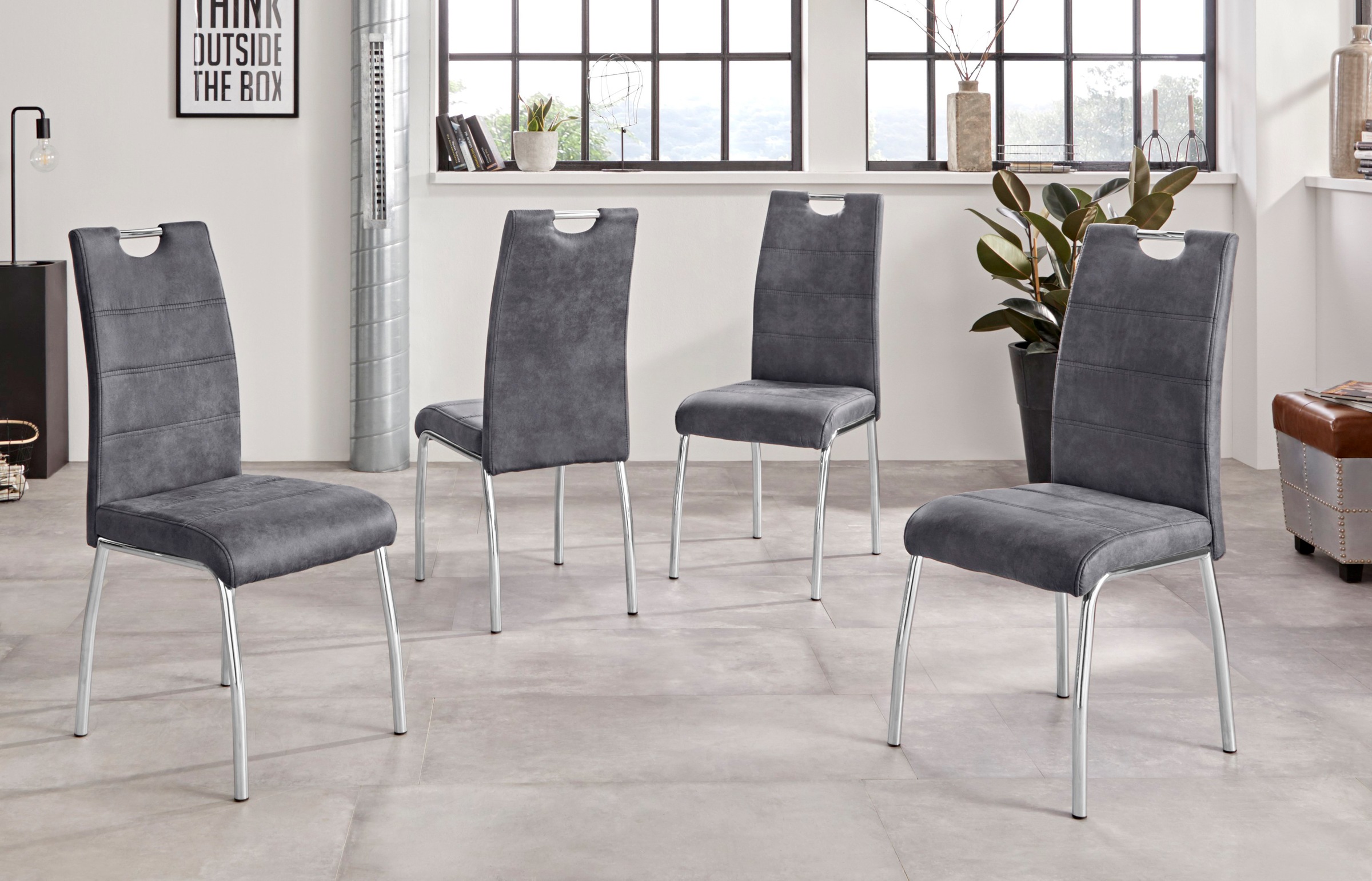 HELA Stuhl »Susi«, (Set), 4 St., Polyester, 1, 2 oder 4 Stück