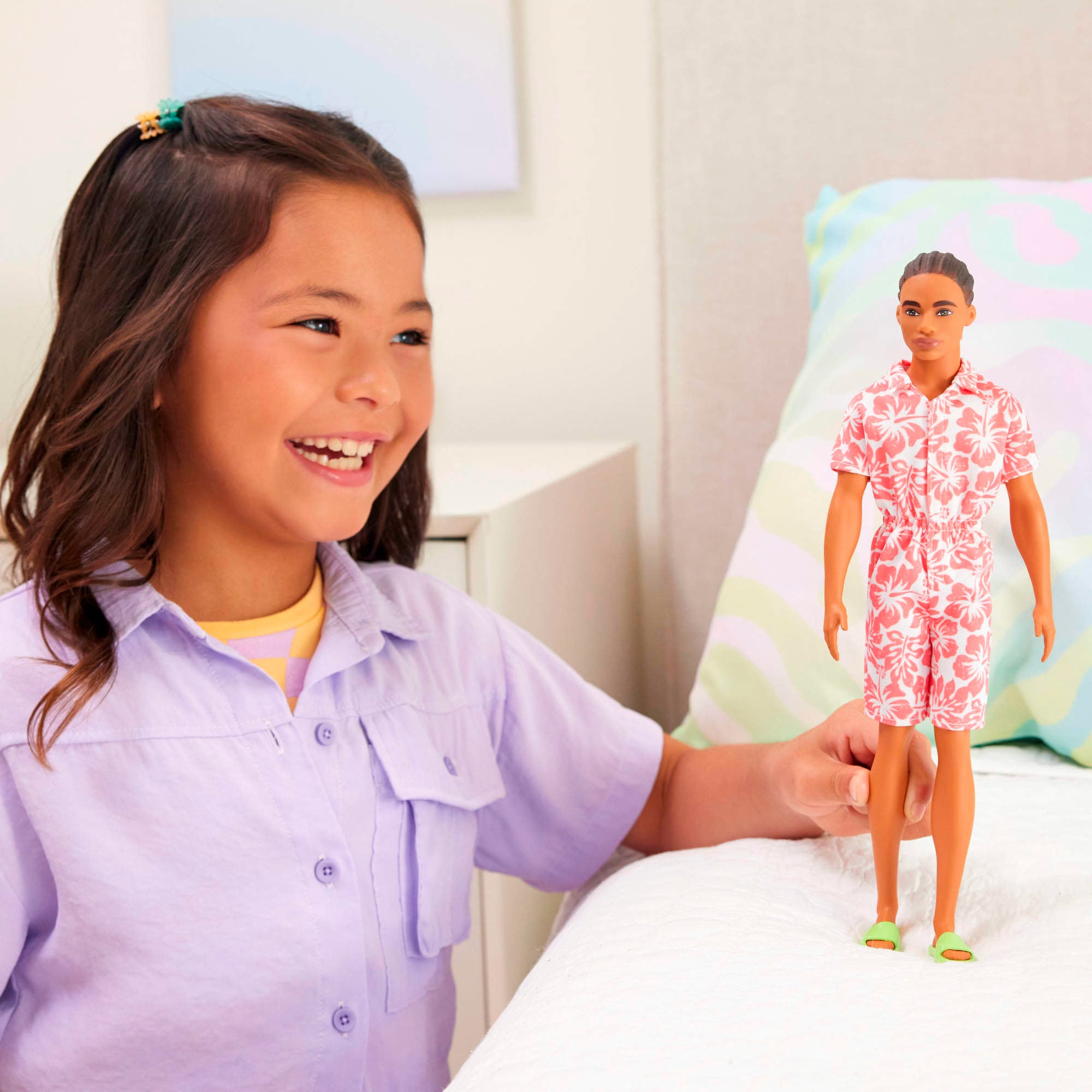 Barbie Anziehpuppe »Fashionista Ken-Puppe - Printed Boiler Suit«