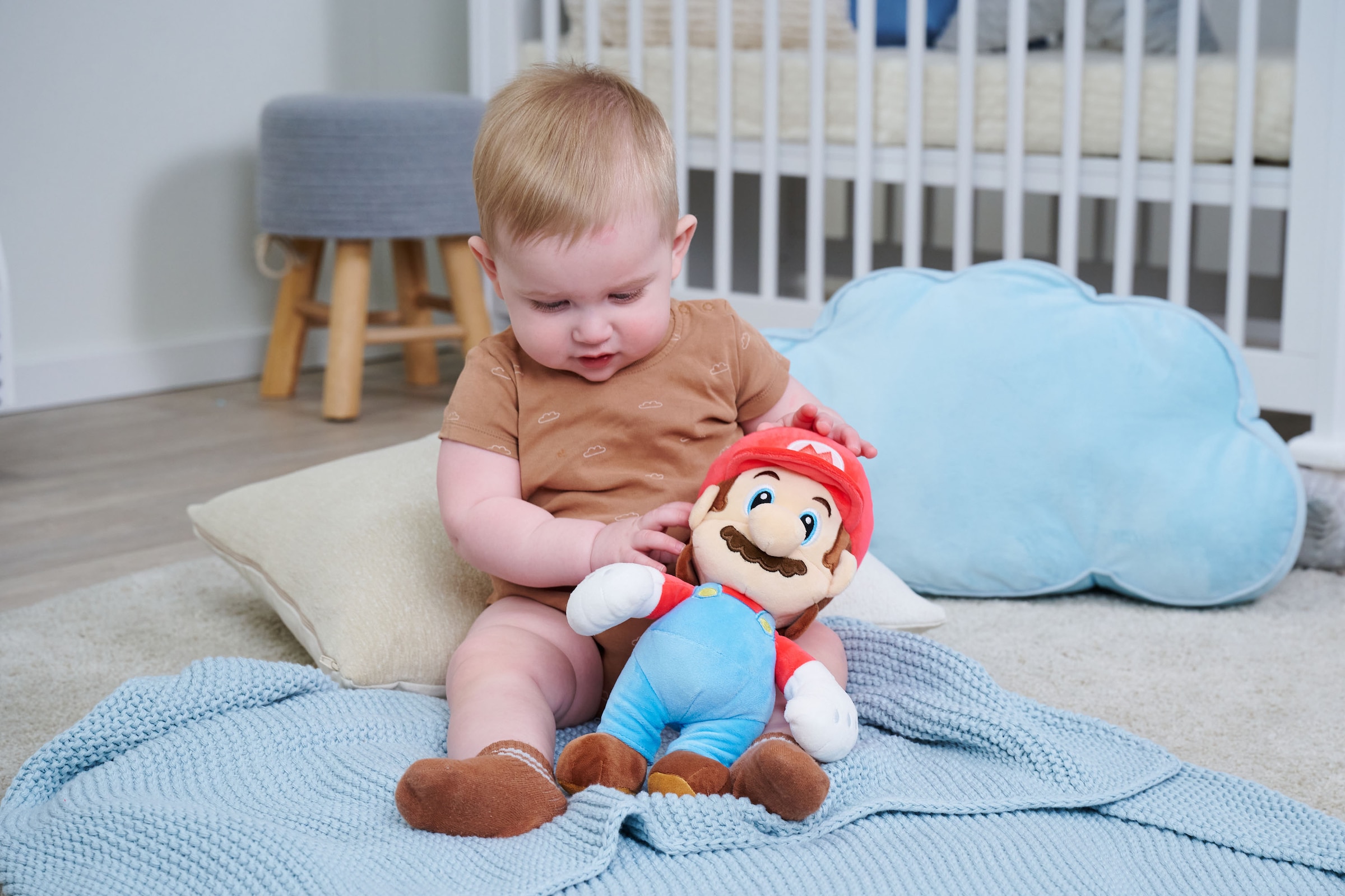SIMBA Plüschfigur »My Mario Infant Mario, 25 cm«
