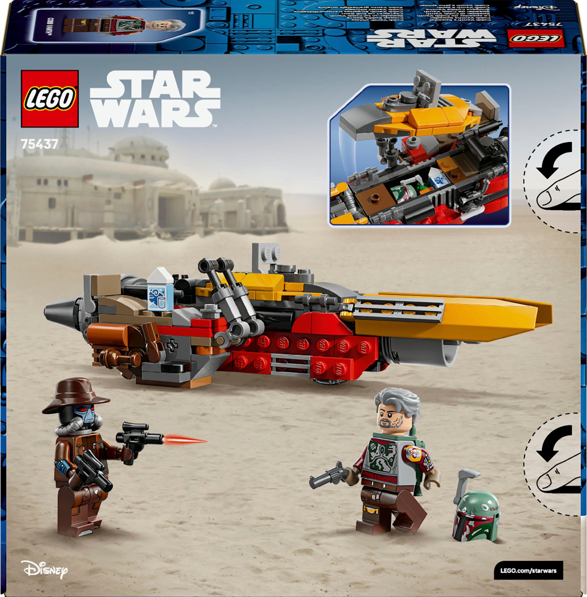 LEGO® Konstruktionsspielsteine »Cobb Vanths Speeder (75437), LEGO Star Wars« Made in Europe