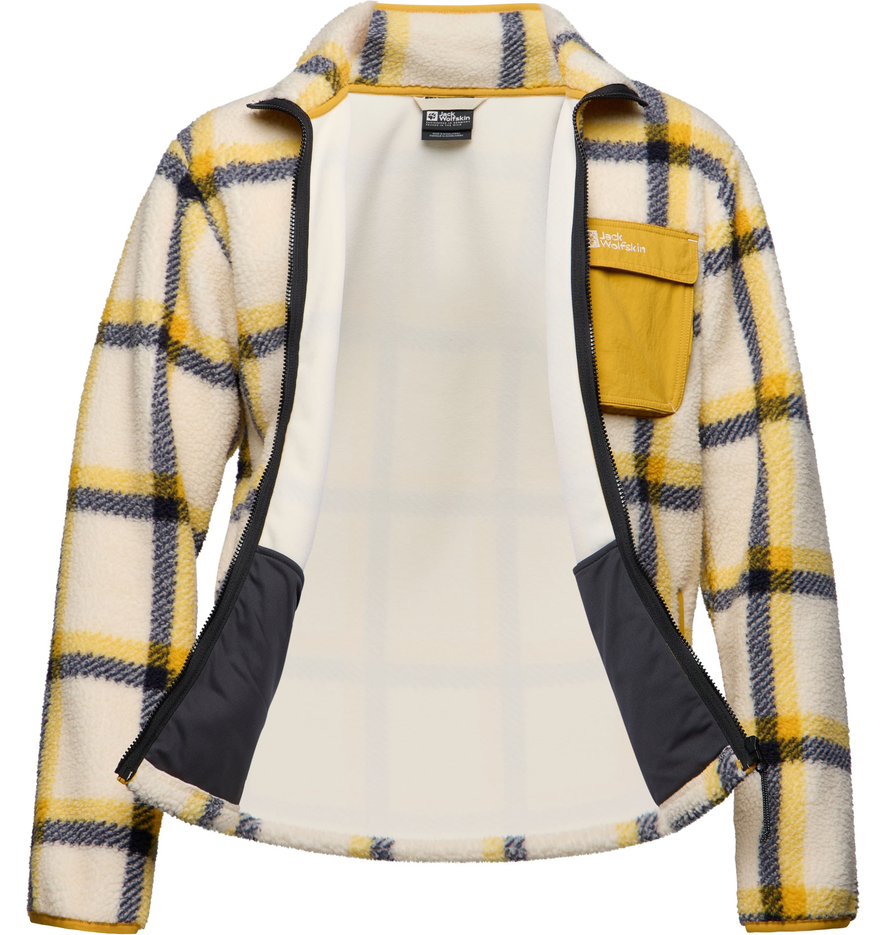 Jack Wolfskin Fleecejacke »FELSLICHT CHECK JACKET«