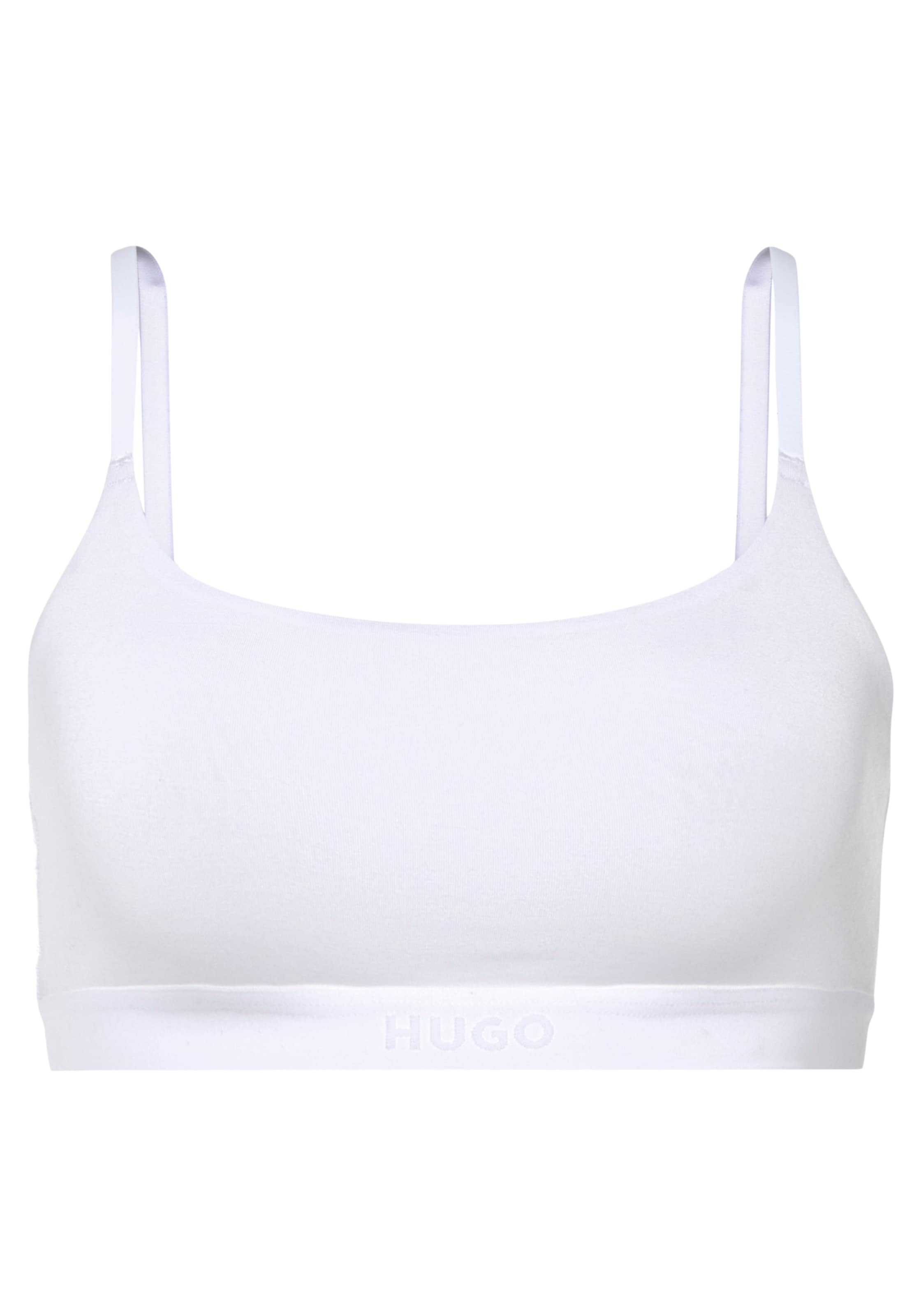 HUGO Bralette-BH bei (Packung, tlg., 2 ♕ mit »TWIN 2er-Pack), PURE«, Spaghetti-Trägern BRALETTE