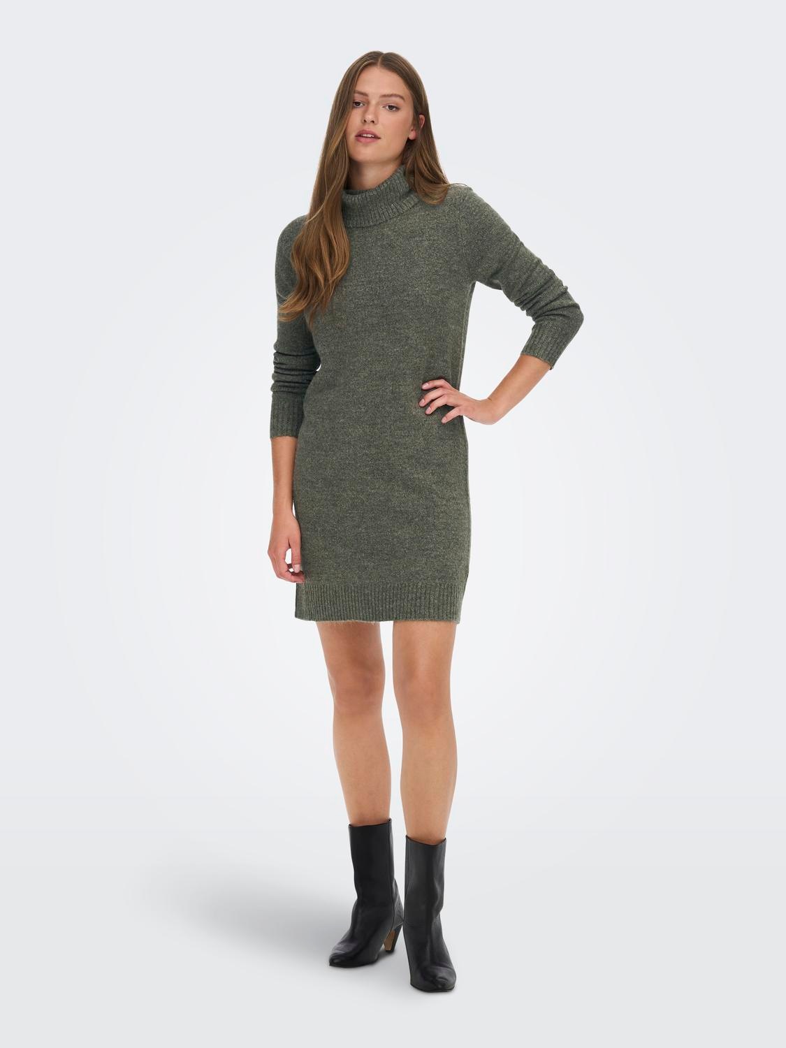 JDY Strickkleid »JDYELANORA L/S COWLNECK DRESS KNT NOOS«