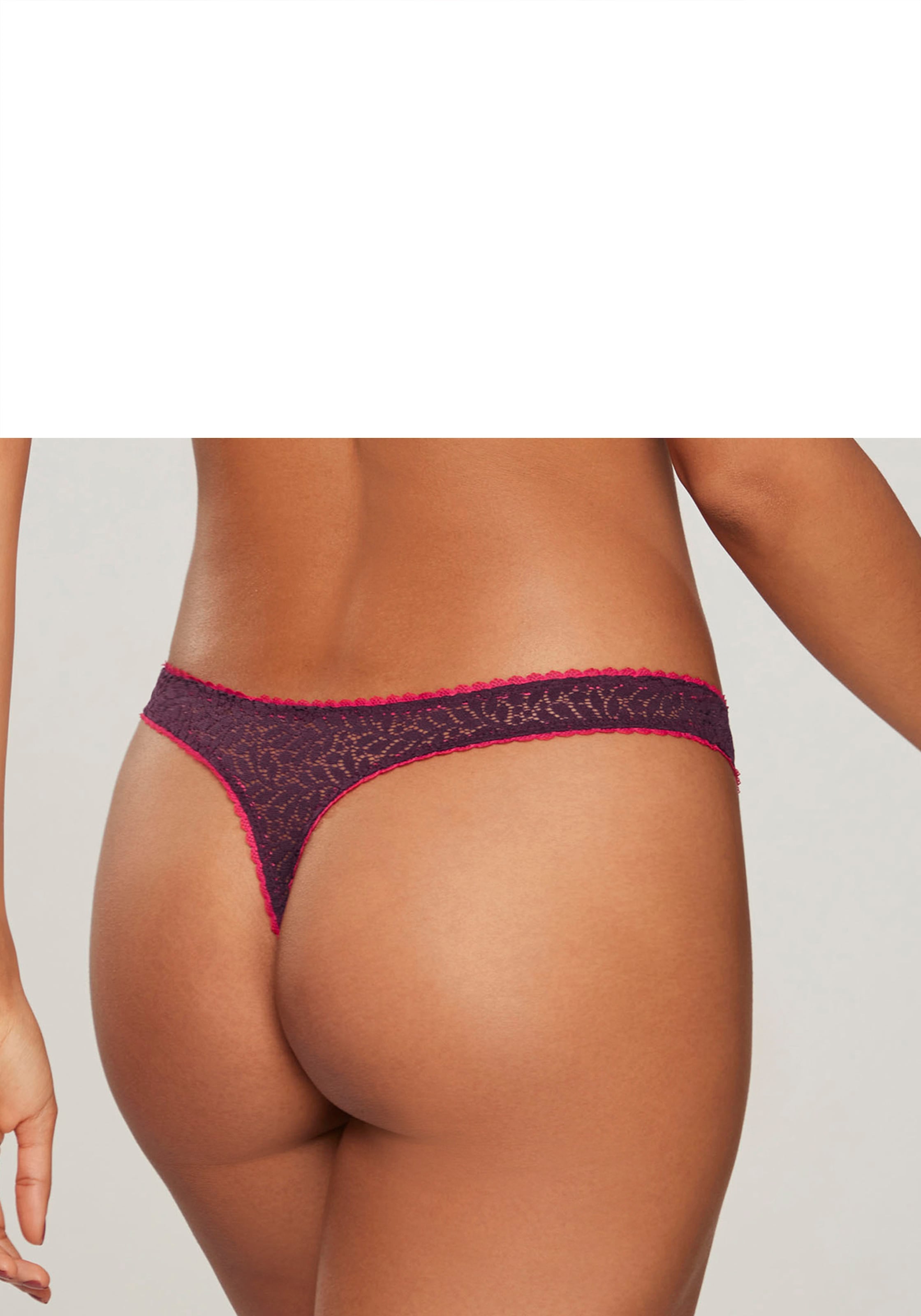 Nuance String, aus edler, leicht transparenter Spitze