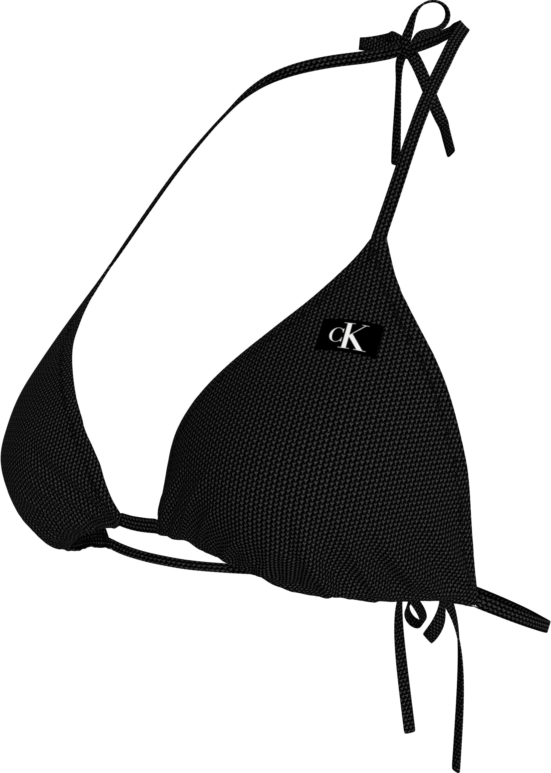 Calvin Klein Swimwear Triangel-Bikini-Top »TRIANGLE RP«, mit CK-Logodruck