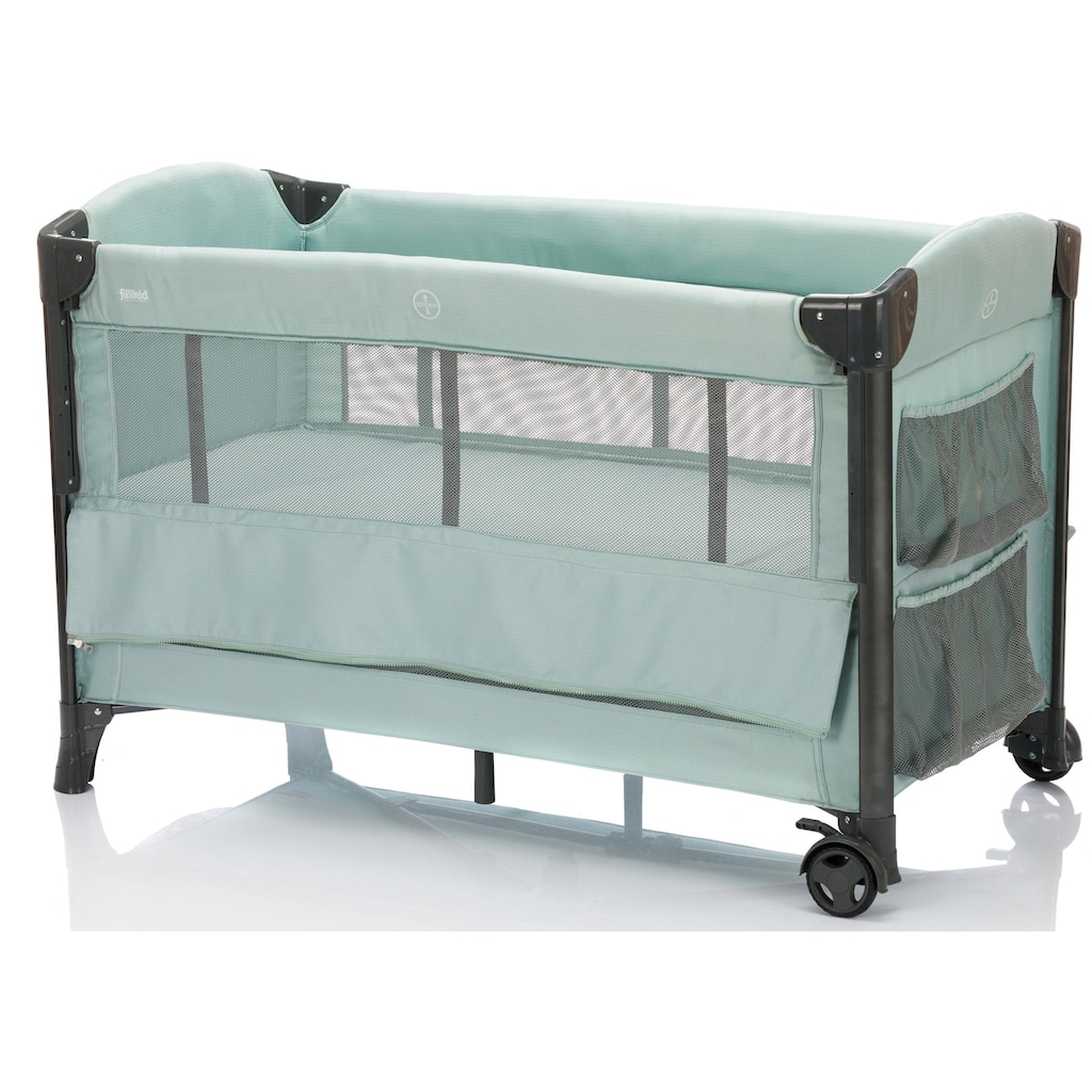 Fillikid Baby-Reisebett »Faltbett, mint«, inkl. Transporttasche