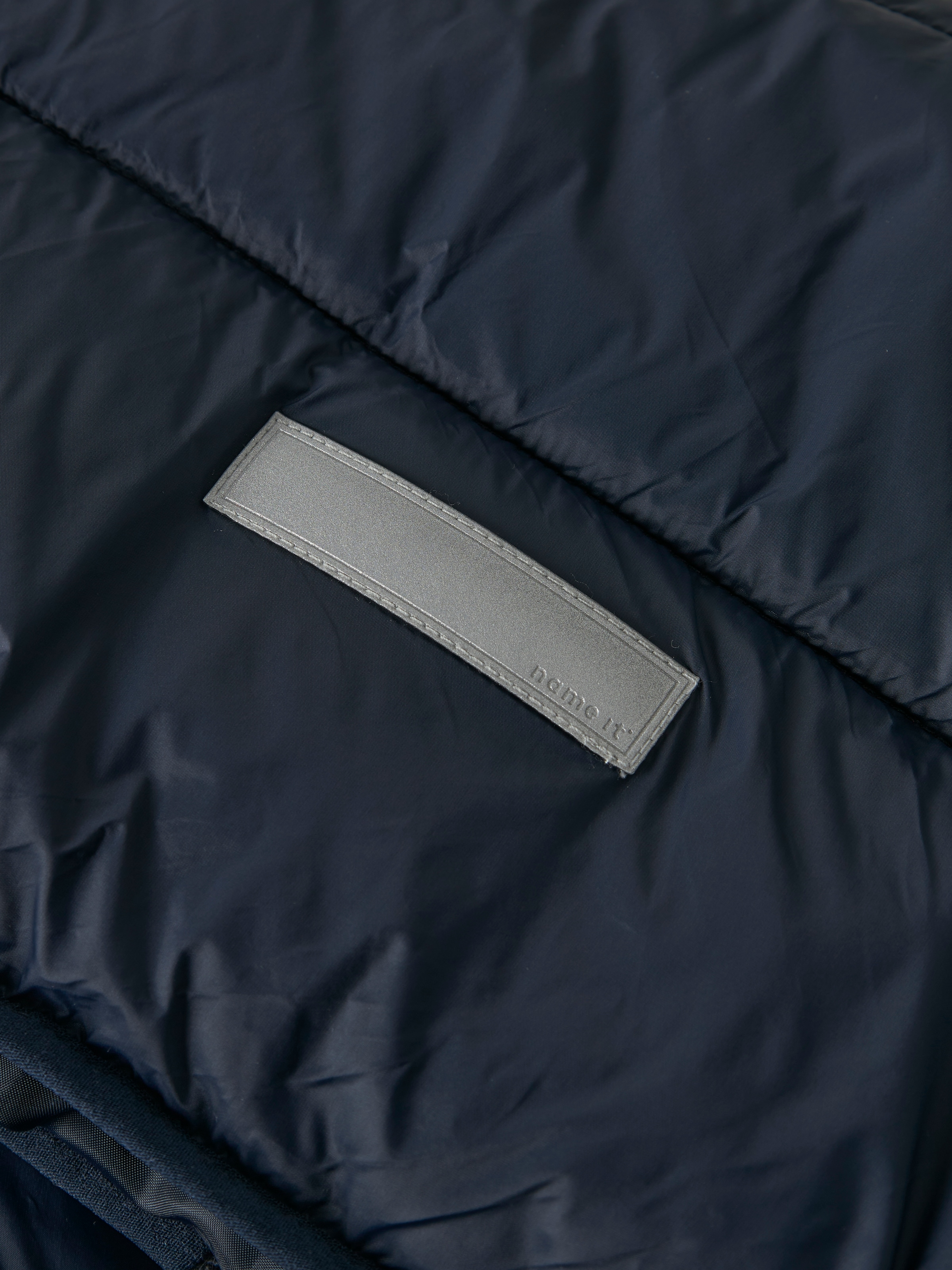 Name It Steppjacke »NKMMARBLE JACKET PB1« mit Kapuze Kunstfaser