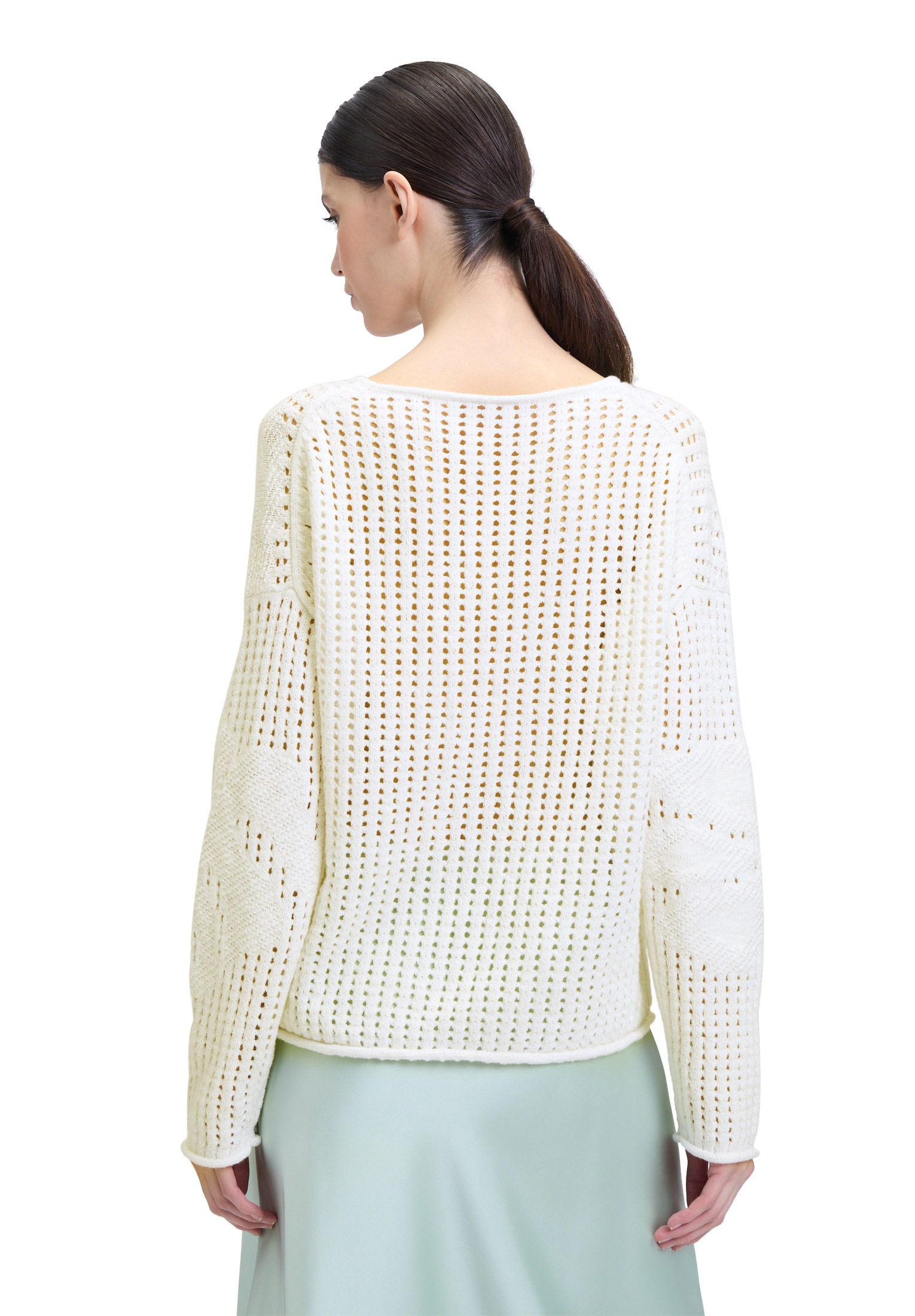 Cartoon Strickpullover »Strickpullover mit Rundhalsausschnitt«