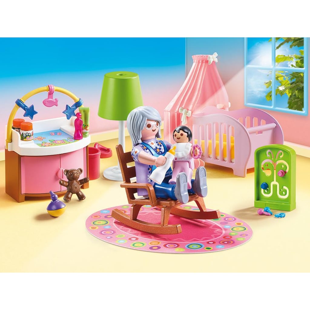 Playmobil® Konstruktions-Spielset »Babyzimmer (70210), Dollhouse«, (43 St.)