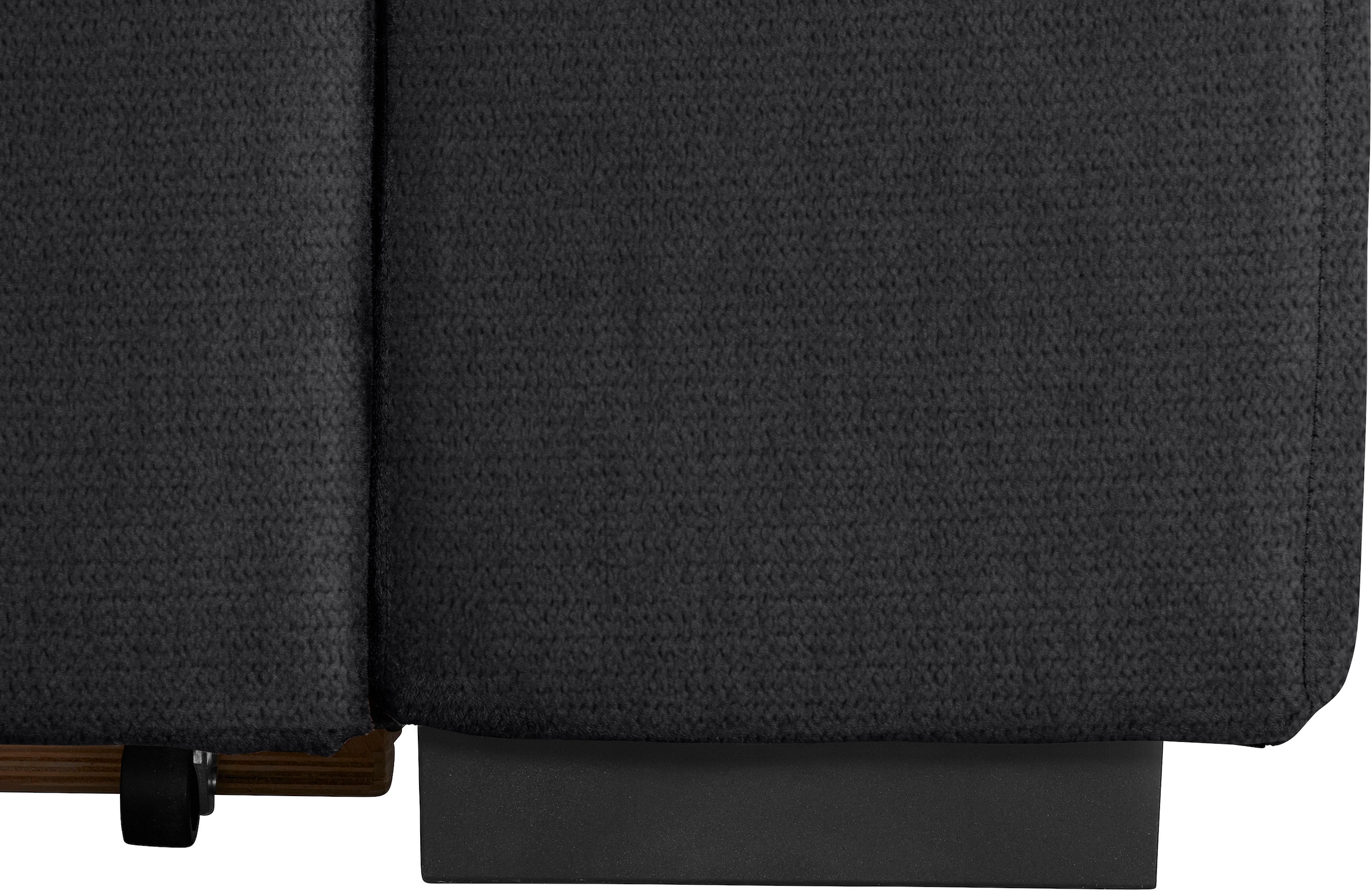COTTA Ecksofa »Lola L-Form mit Kopfteilfunktion & Hocker«, (Set, mit Hocker), wahlweise mit Bettfunktion, Bettkasten & Armteilverstellung
