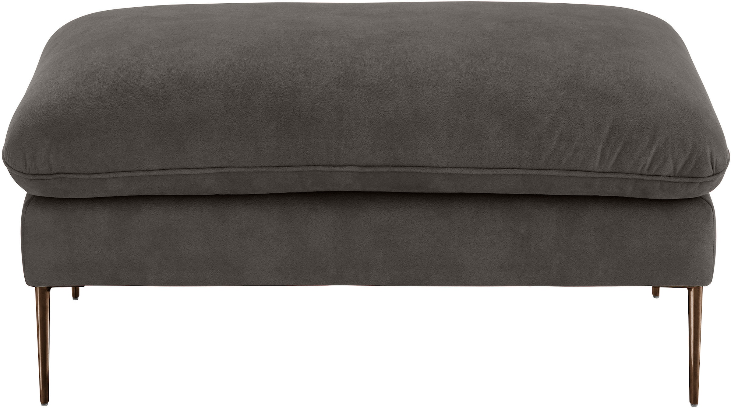 W.SCHILLIG Hocker »enjoy&MORE« Füße bronze pulverbeschichtet, Breite 106 cm