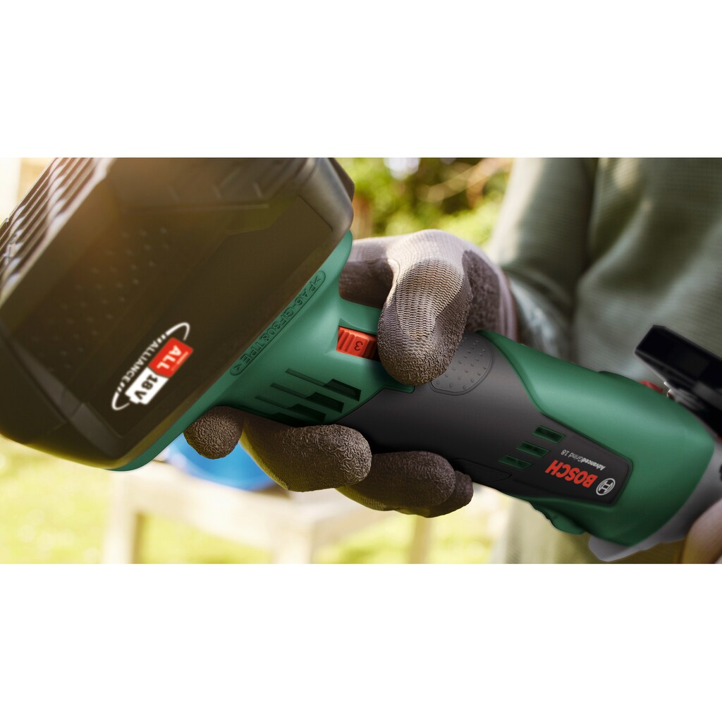 Bosch Home & Garden Akku-Winkelschleifer »AdvancedGrind 18 + SystemBox«