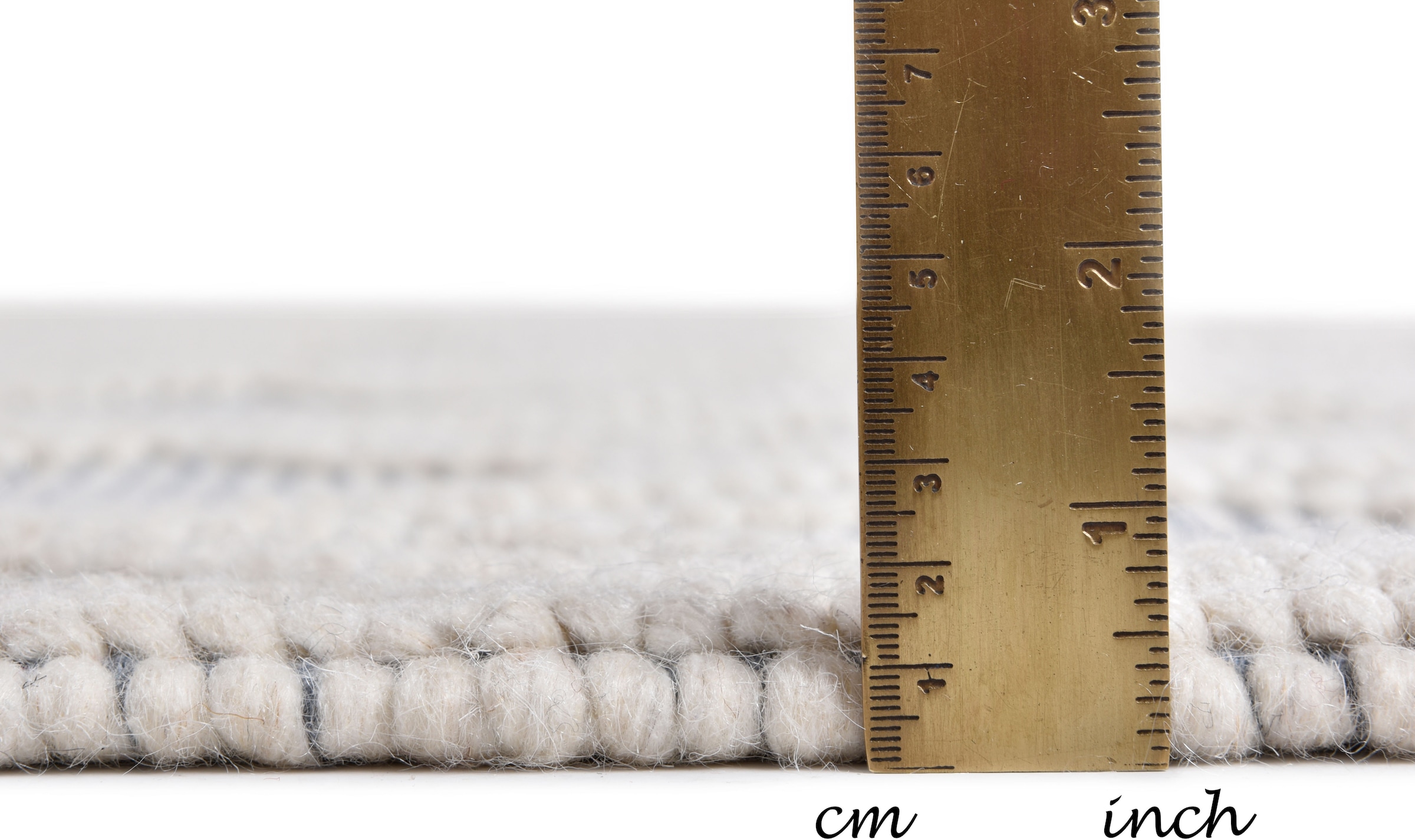 TOM TAILOR HOME Teppich »Colored Macrame« rechteckig 10 mm Höhe Handweb Teppich, reine Wolle, handgewebt, mit Fransen, Scandi Design