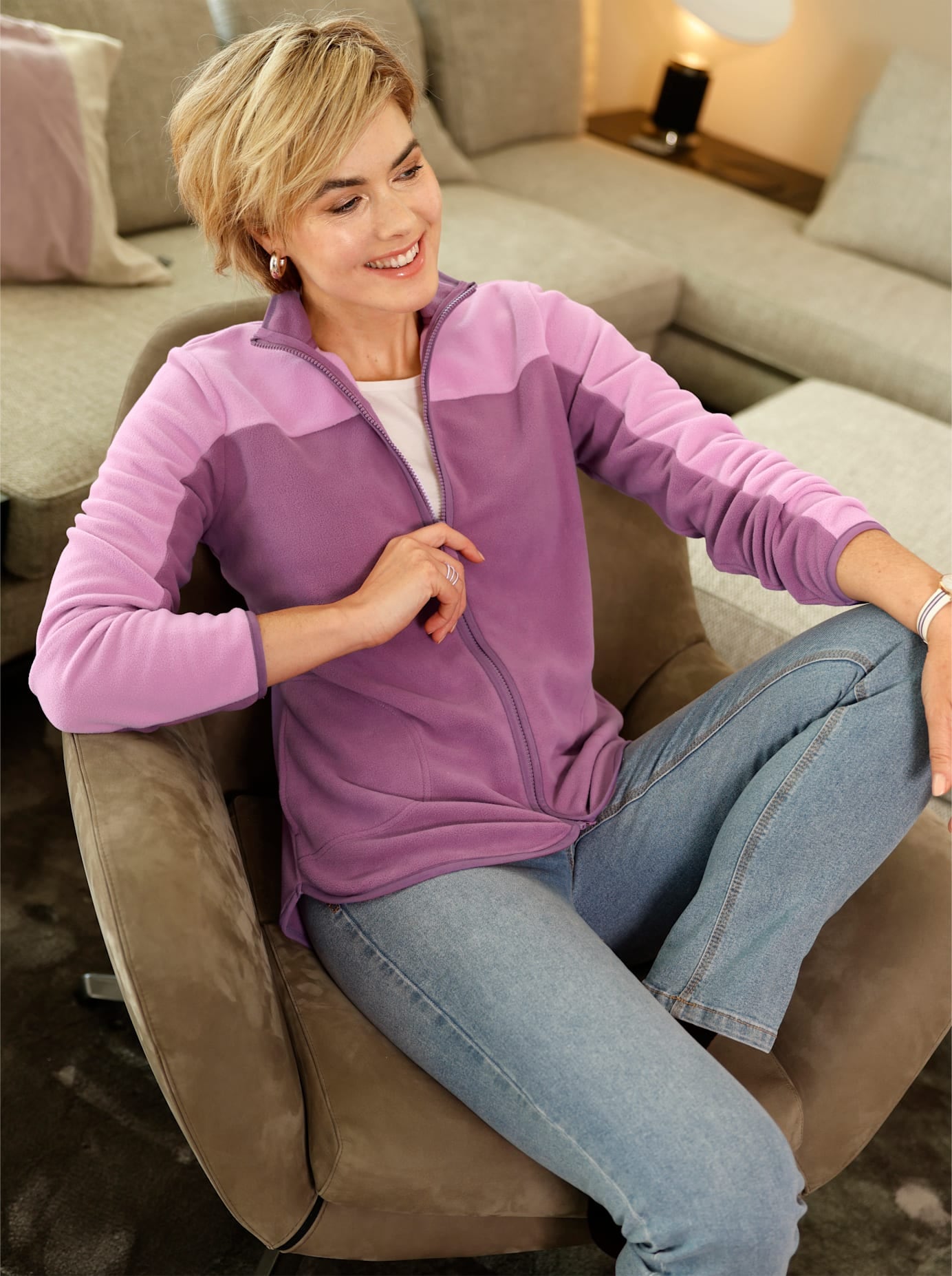 Classic Basics Fleecejacke