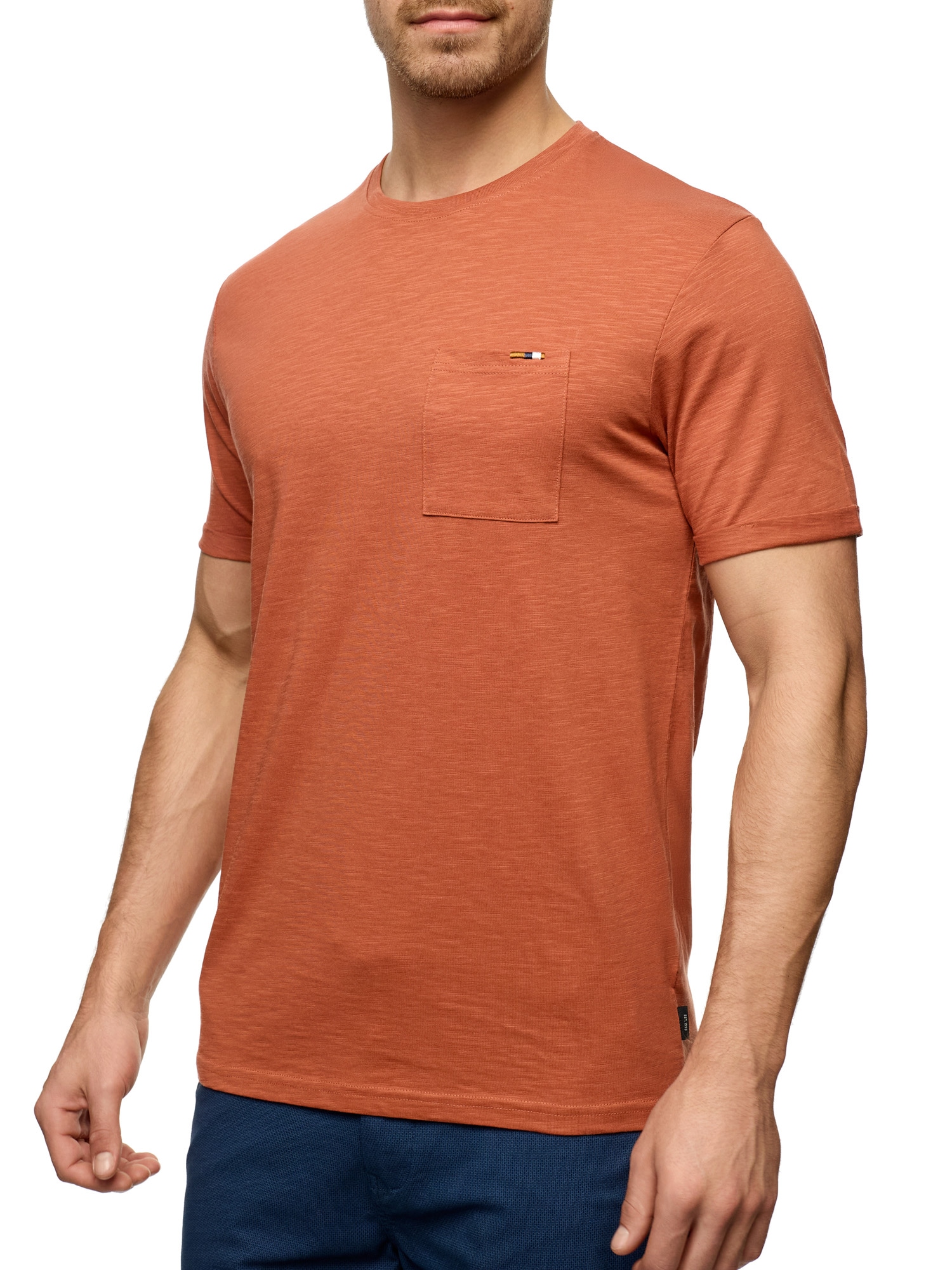 Indicode Rundhalsshirt »INAndorra« Baumwolle, regular fit