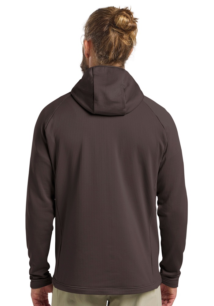 Jack Wolfskin Fleecejacke »KOLBENBERG HOODED FZ M«, mit Kapuze