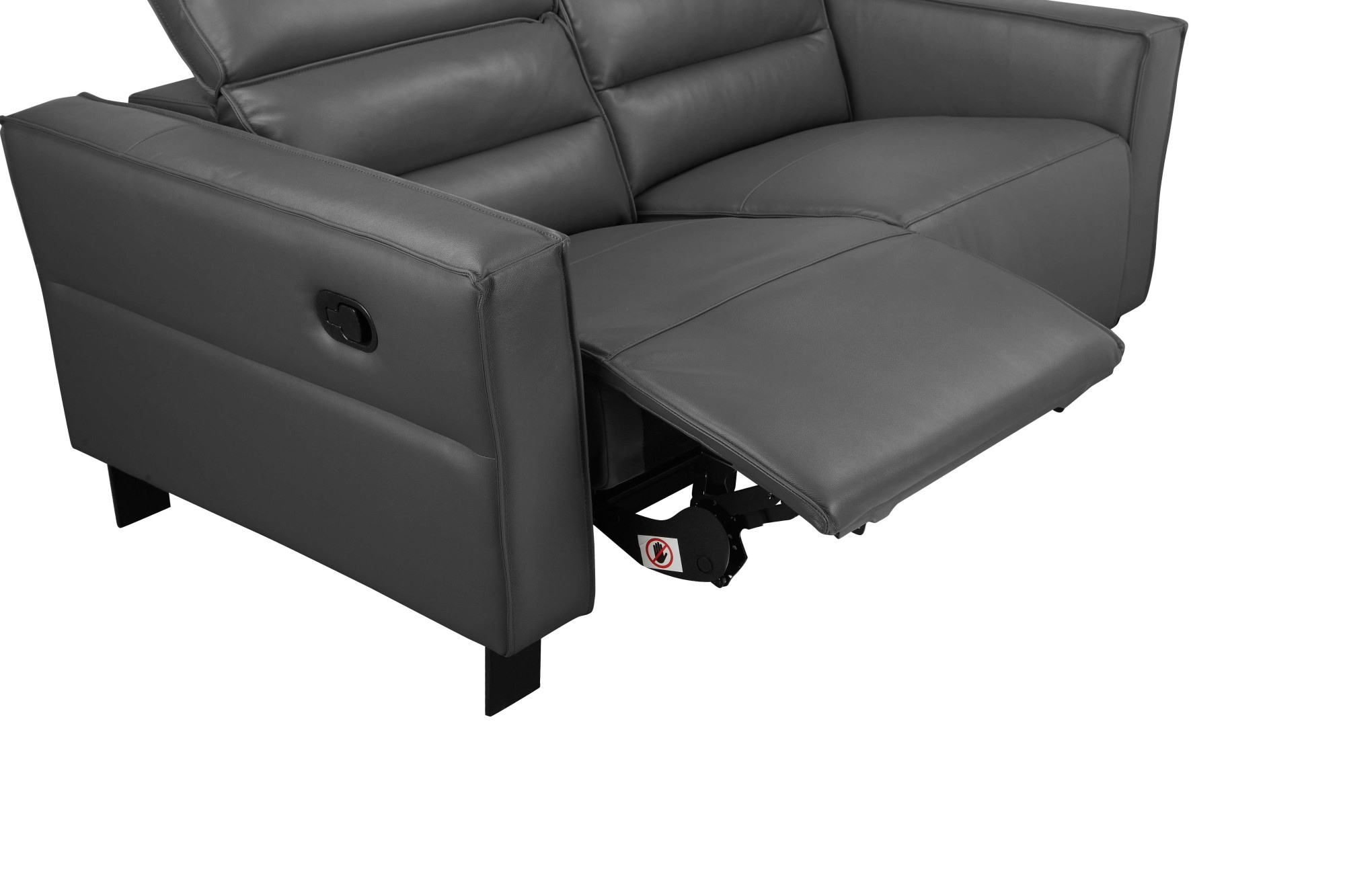 Places of Style 2-Sitzer »Carpari, 162 cm, mit manueller od. elektrischer Relaxfunktion«, (USB A/C), sowie Kopfteilverstellung