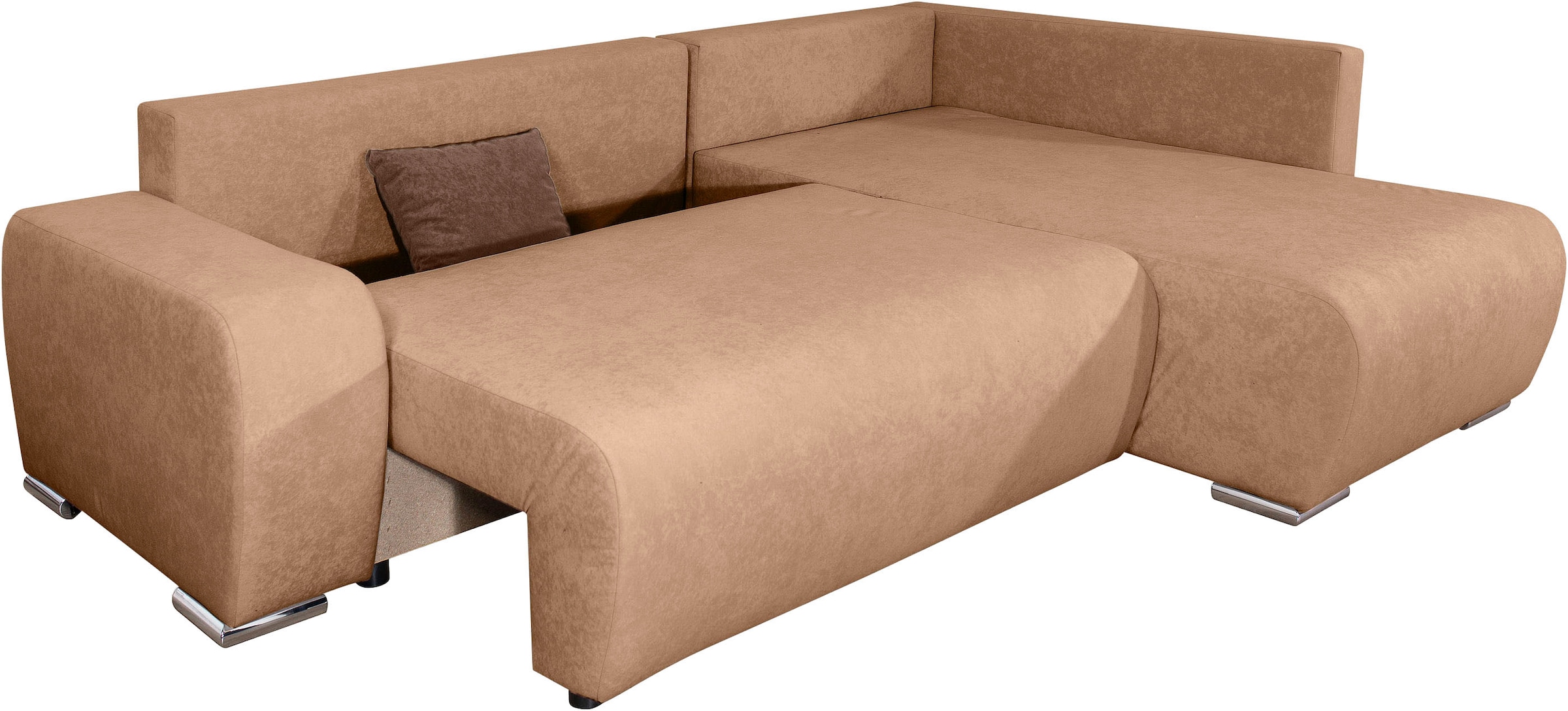 COLLECTION AB Ecksofa »Poppy, L-Form, Breite 227 cm mit Schlaffunktion«
