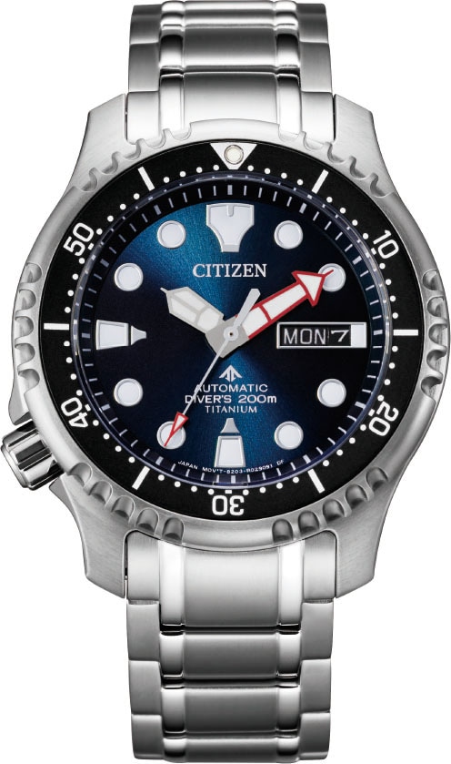 Taucheruhr »Promaster Automatik Titan Diver, NY0100-50ME«, Armbanduhr, Herrenuhr,...