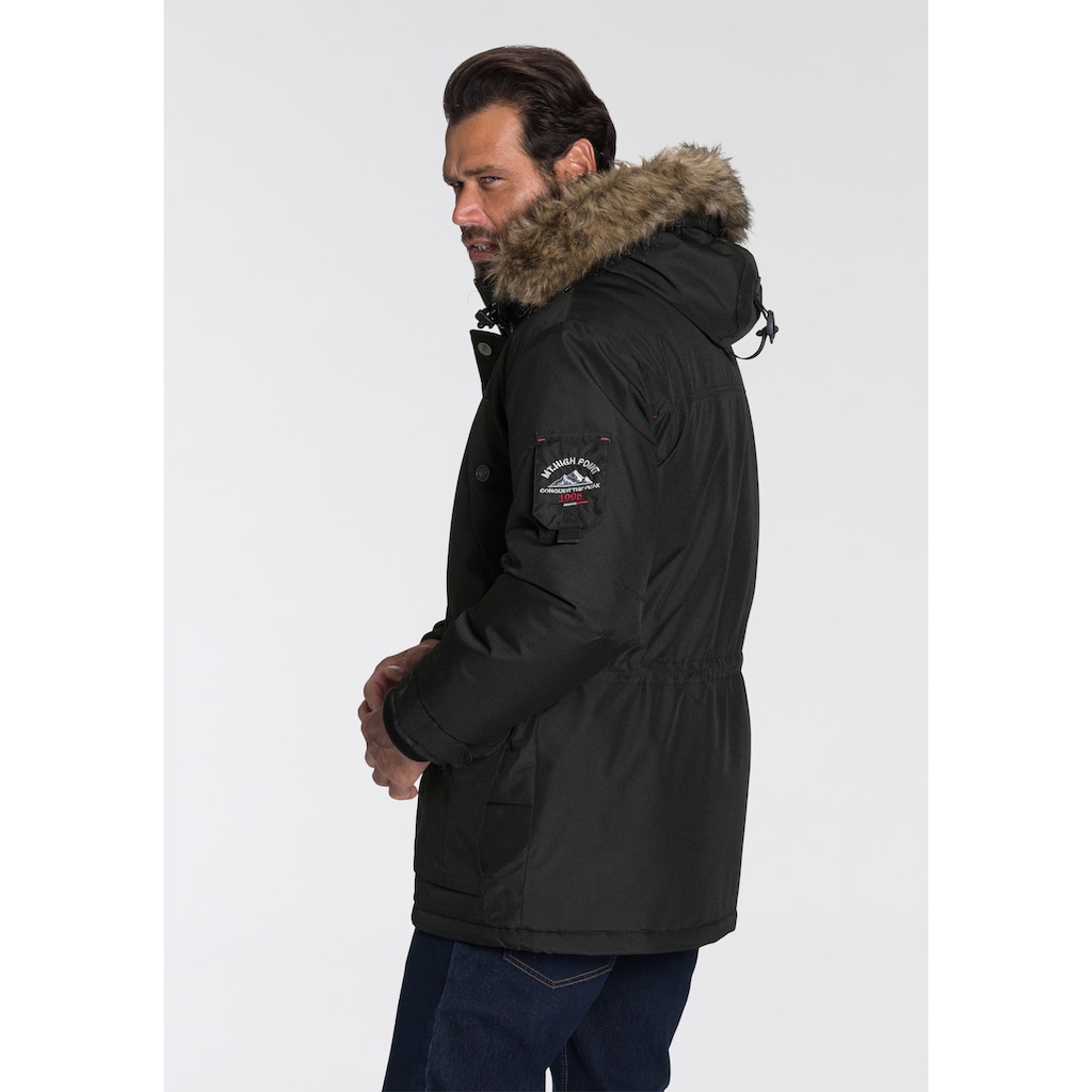 Man's World Parka, mit Kapuze, mit abnehmbaren Besatz