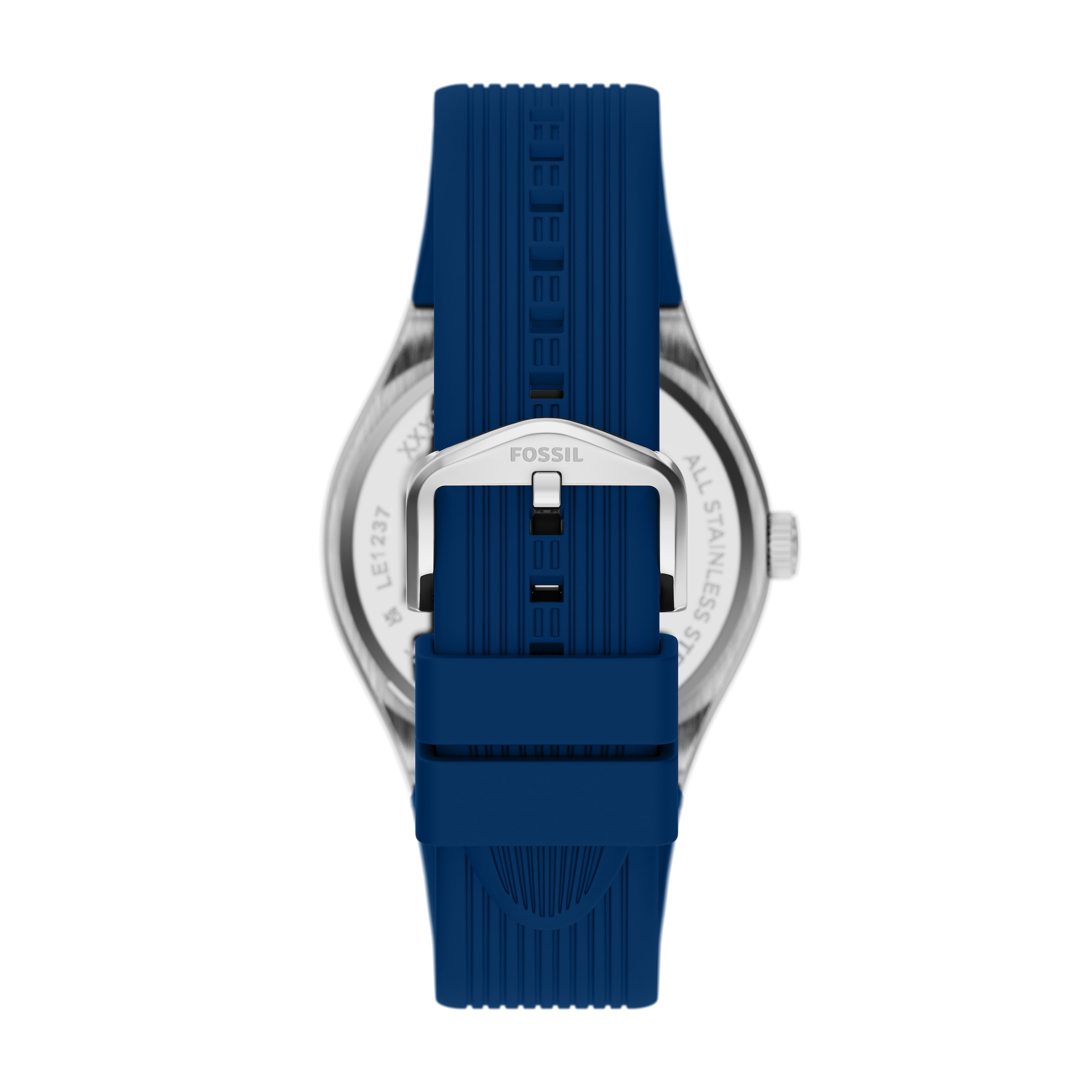 Fossil Quarzuhr »World Flags Big Tic« Armbanduhr, Herrenuhr, Silikonarmband, analog, digital