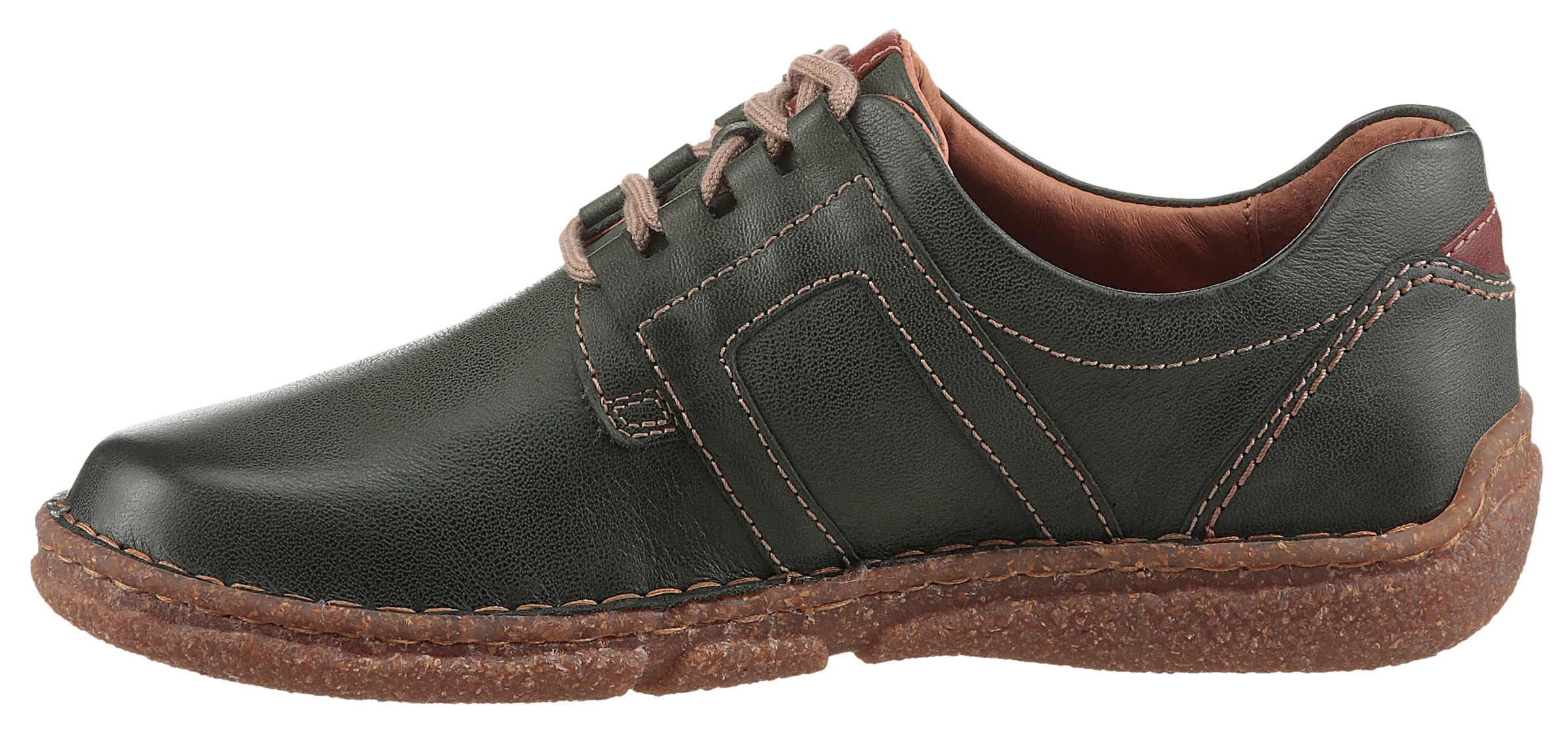 Josef Seibel Schnürschuh »Neele 44«  Freizeitschuh, Komfortschuh mit Wechselfußbett aus Leder