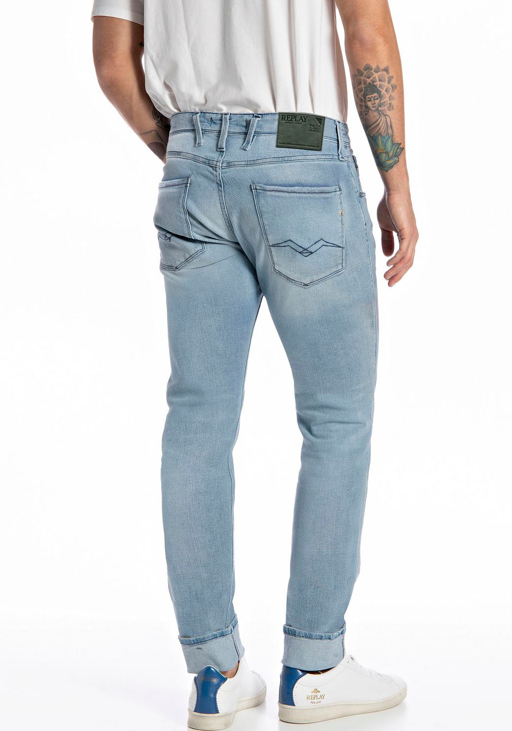 Replay Slim-fit-Jeans »Anbass Superstretch«