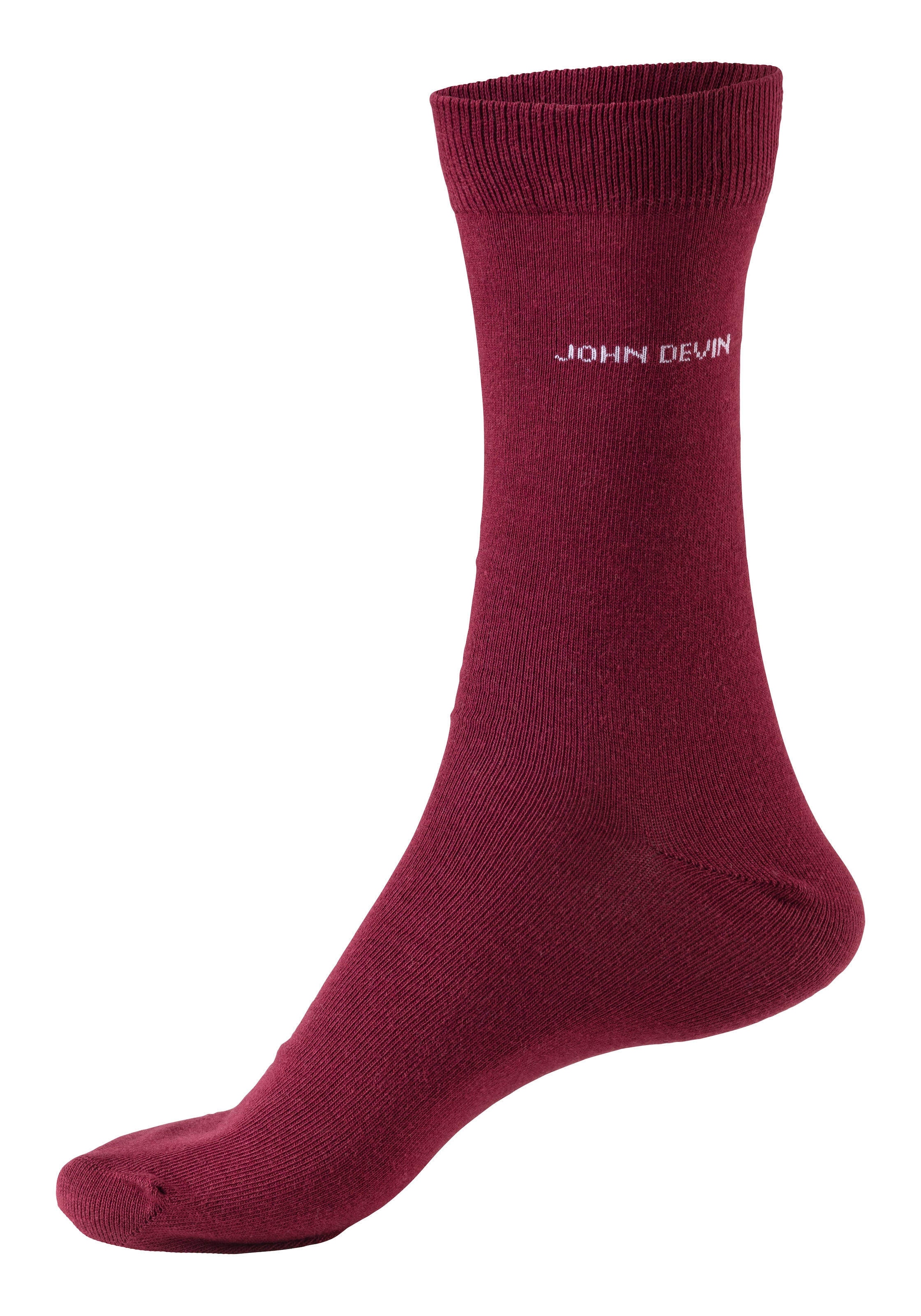 John Devin Basicsocken, (Packung, 7 Paar), für jeden Tag