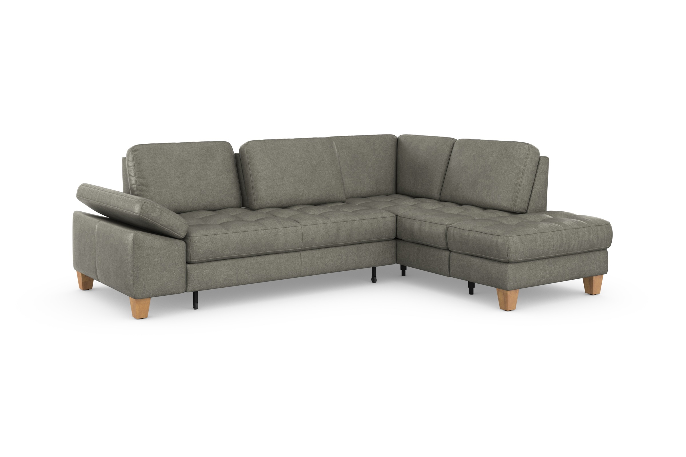 sit&more Ecksofa »Westham L-Form«, mit Ottomane, mit oder ohne Bettfunktion, Bettkasten, Verstellung