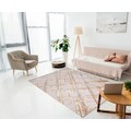 DELAVITA Teppich »Phineas«, rechteckig, 24 mm Höhe, weiche Haptik, modernes und abstraktes Design, idealer Teppich für Wohnzimmer oder Schlafzimmer