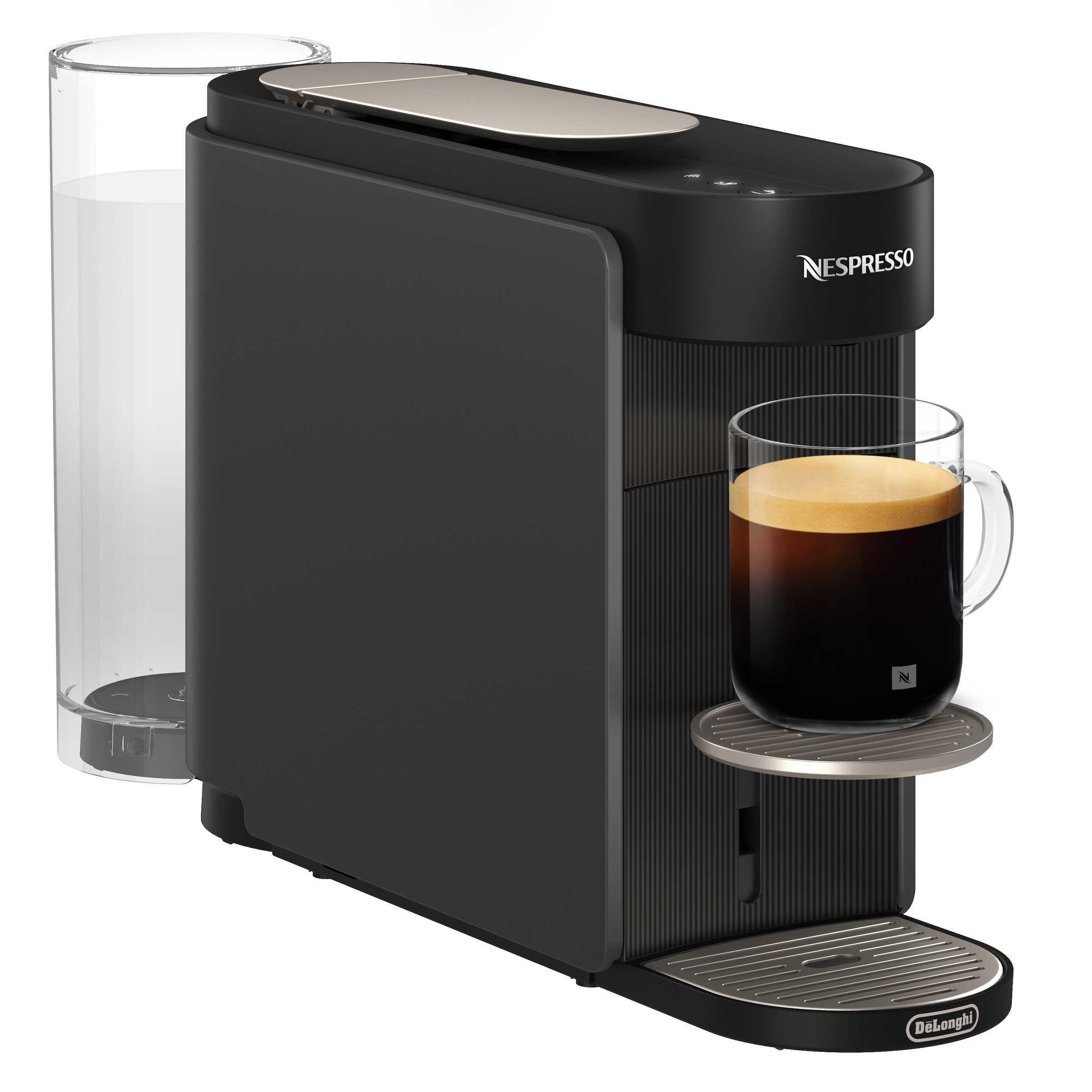 Nespresso Kapselmaschine »Vertuo Up ENV200.GY« One Touch Kaffee Zubereitung, für 5 Tassengrößen, kompaktes Design